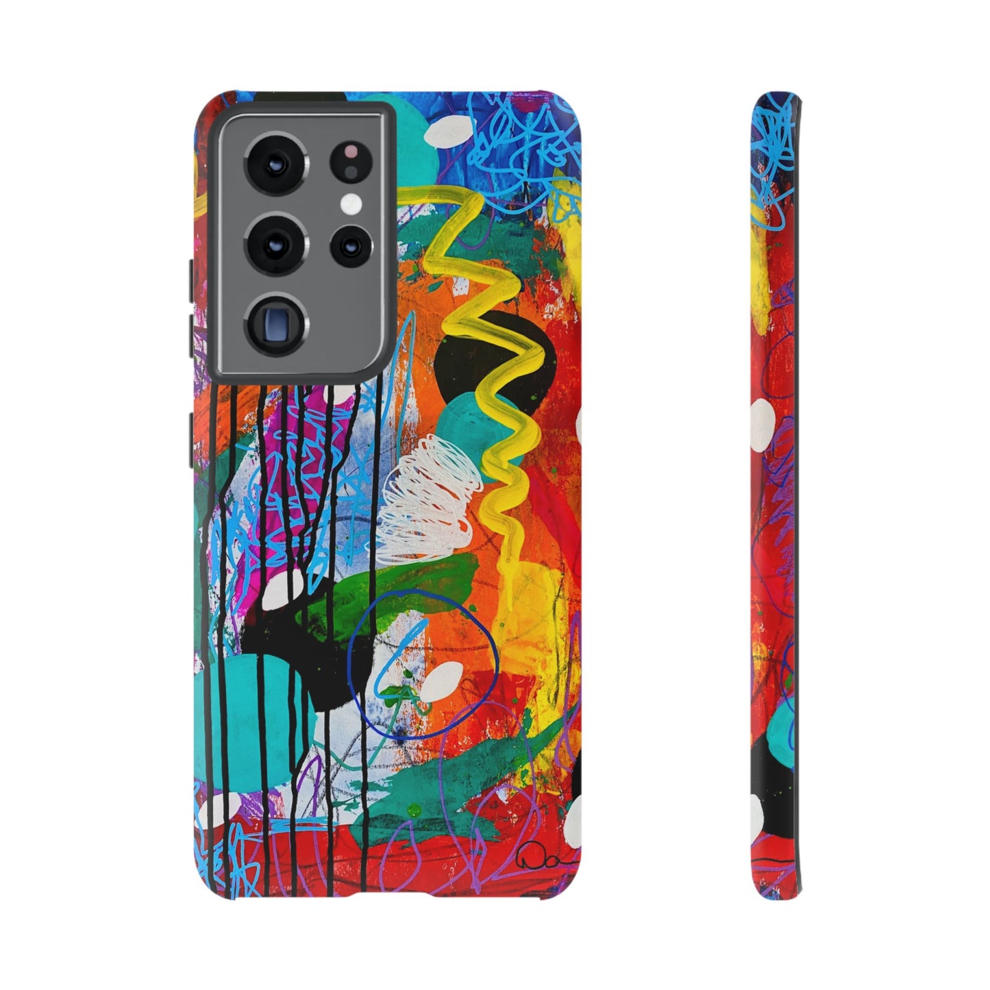 Abstract Art Tough Phone Cases