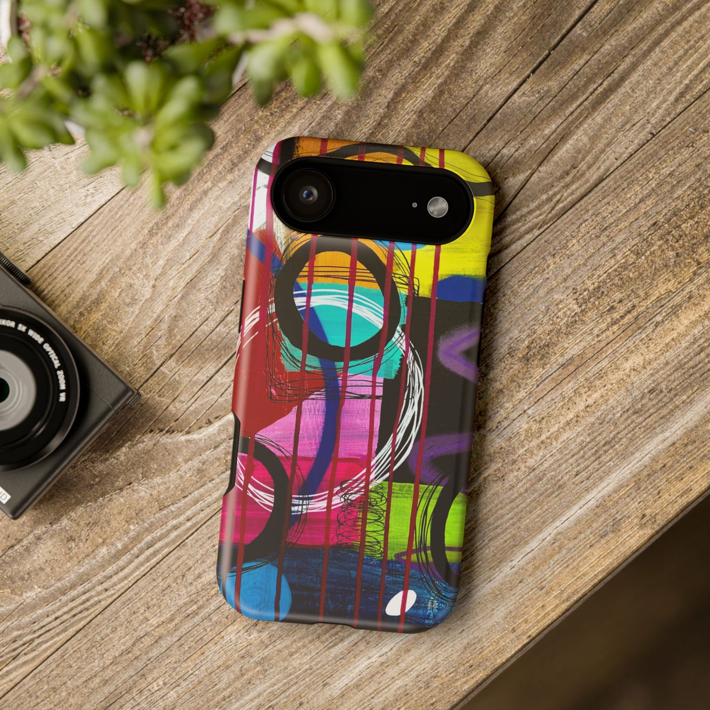Abstract Art Impact-Resistant Phone Cases