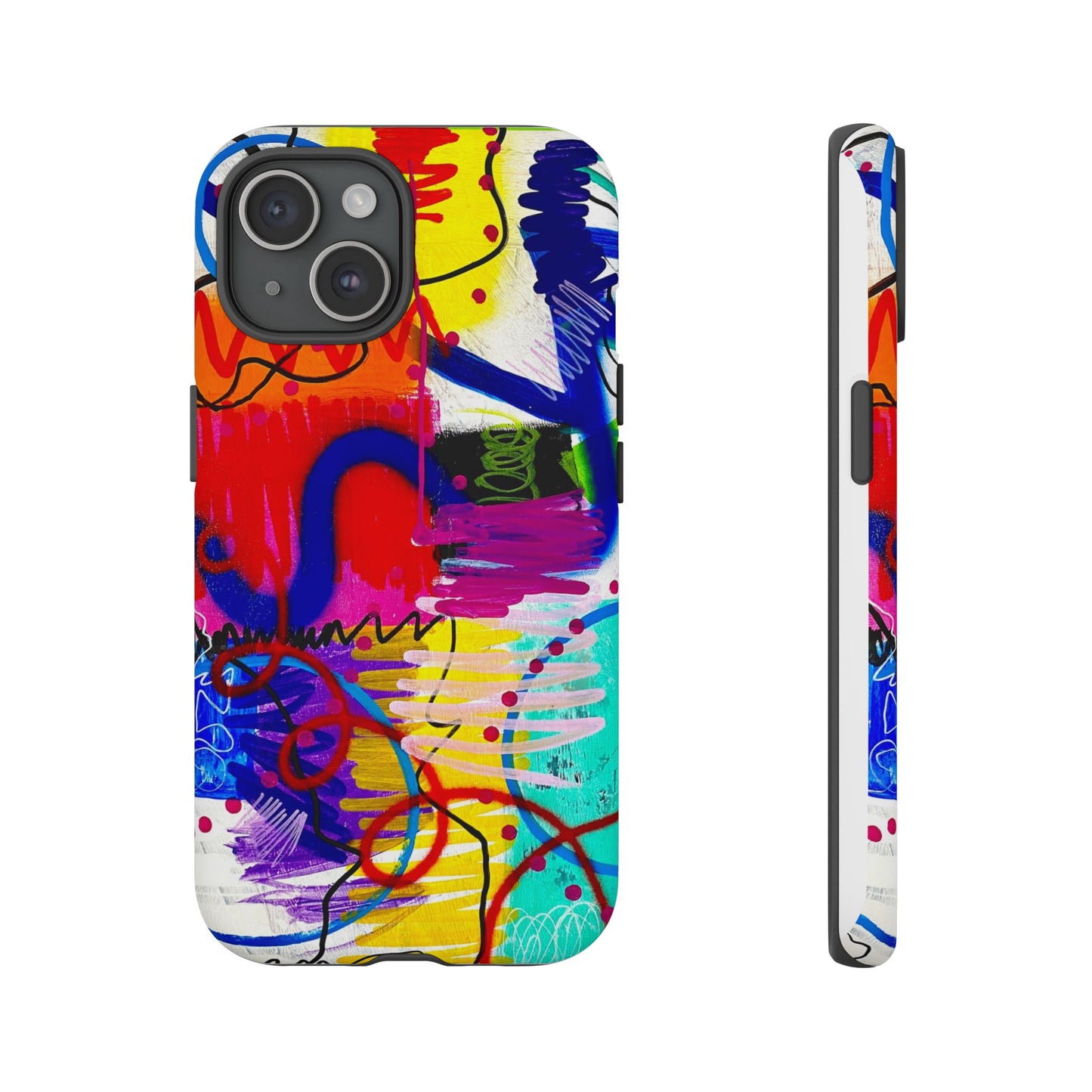 Abstract Art Tough Phone Cases