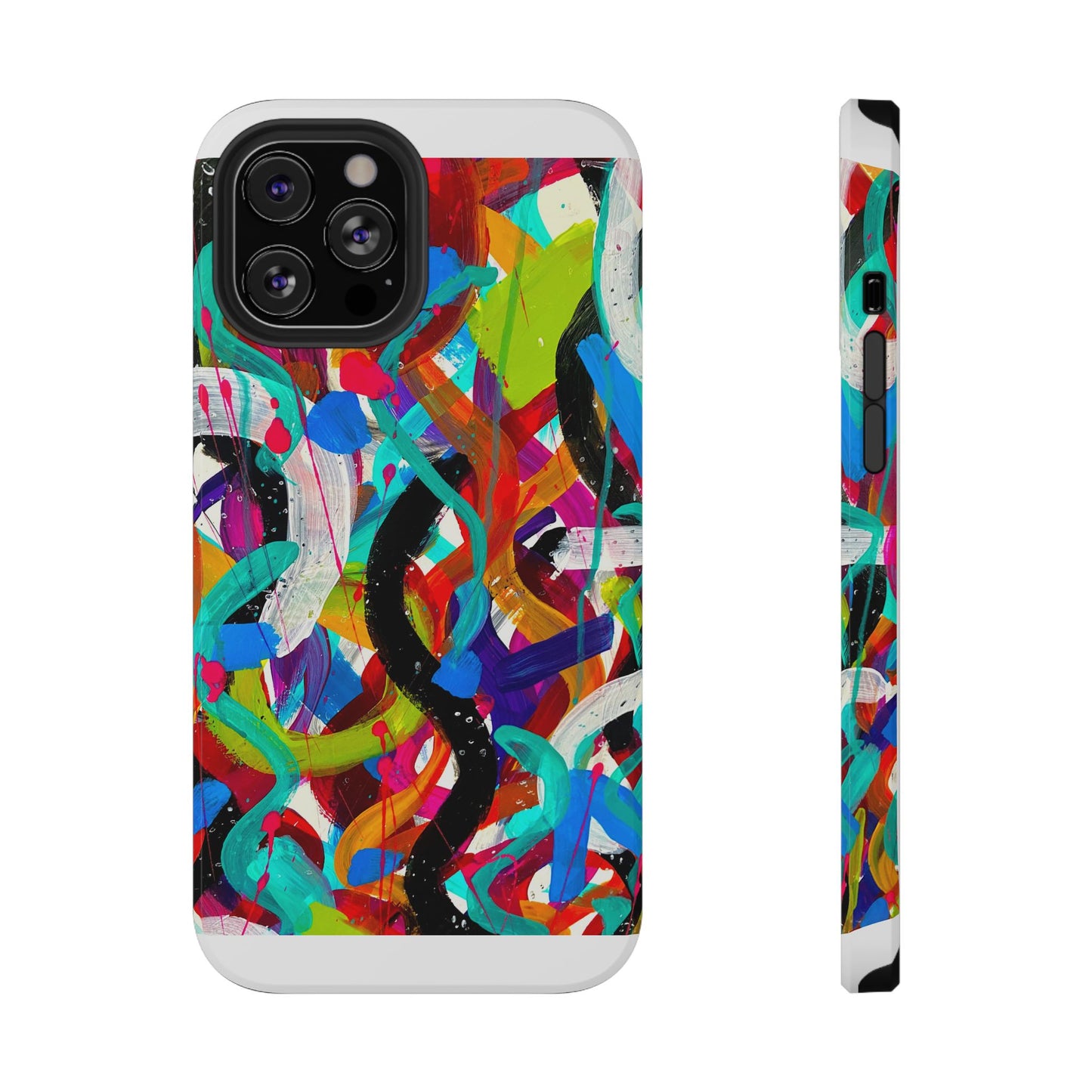 Abstract Art Impact-Resistant Phone Cases