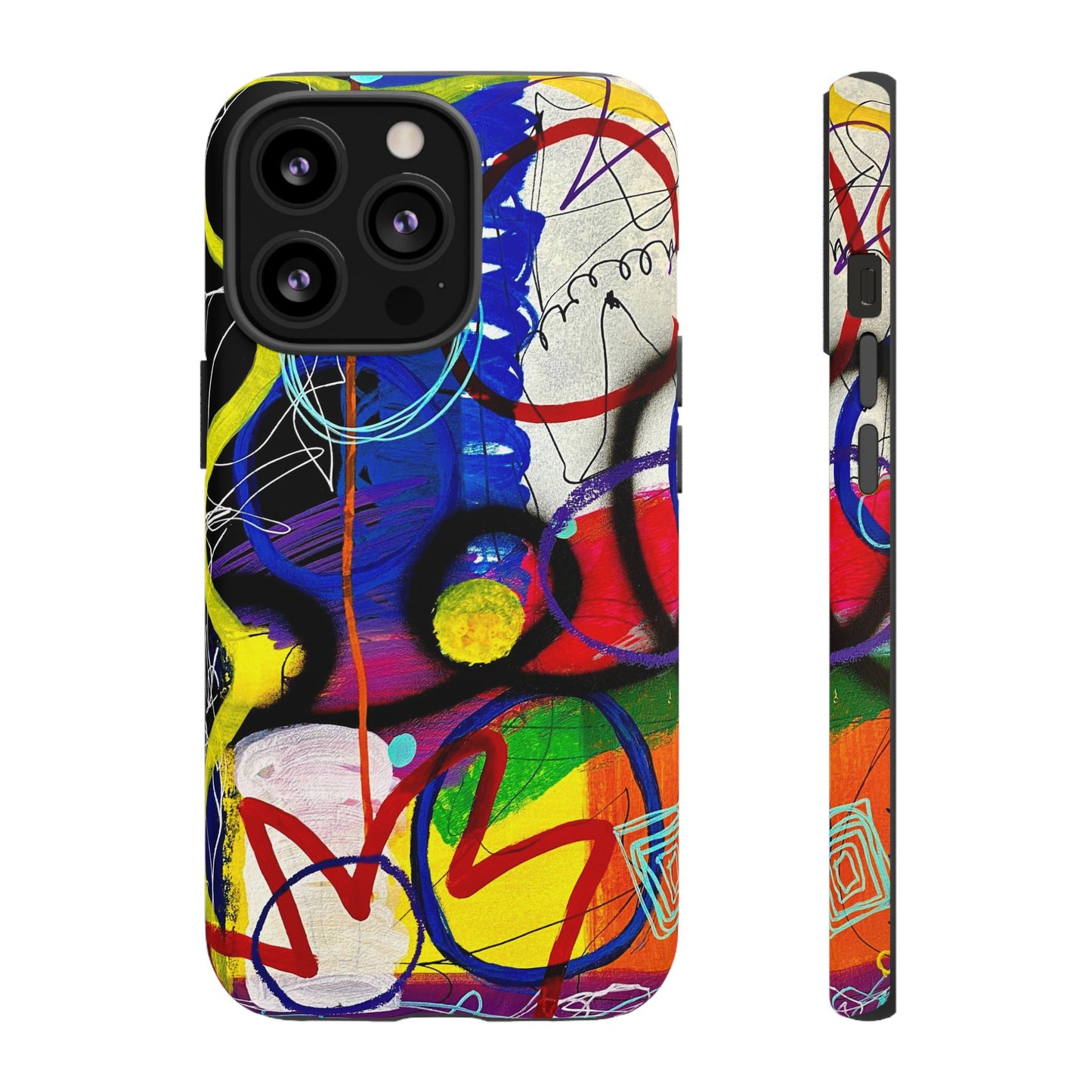 Abstract Art Tough Phone Cases