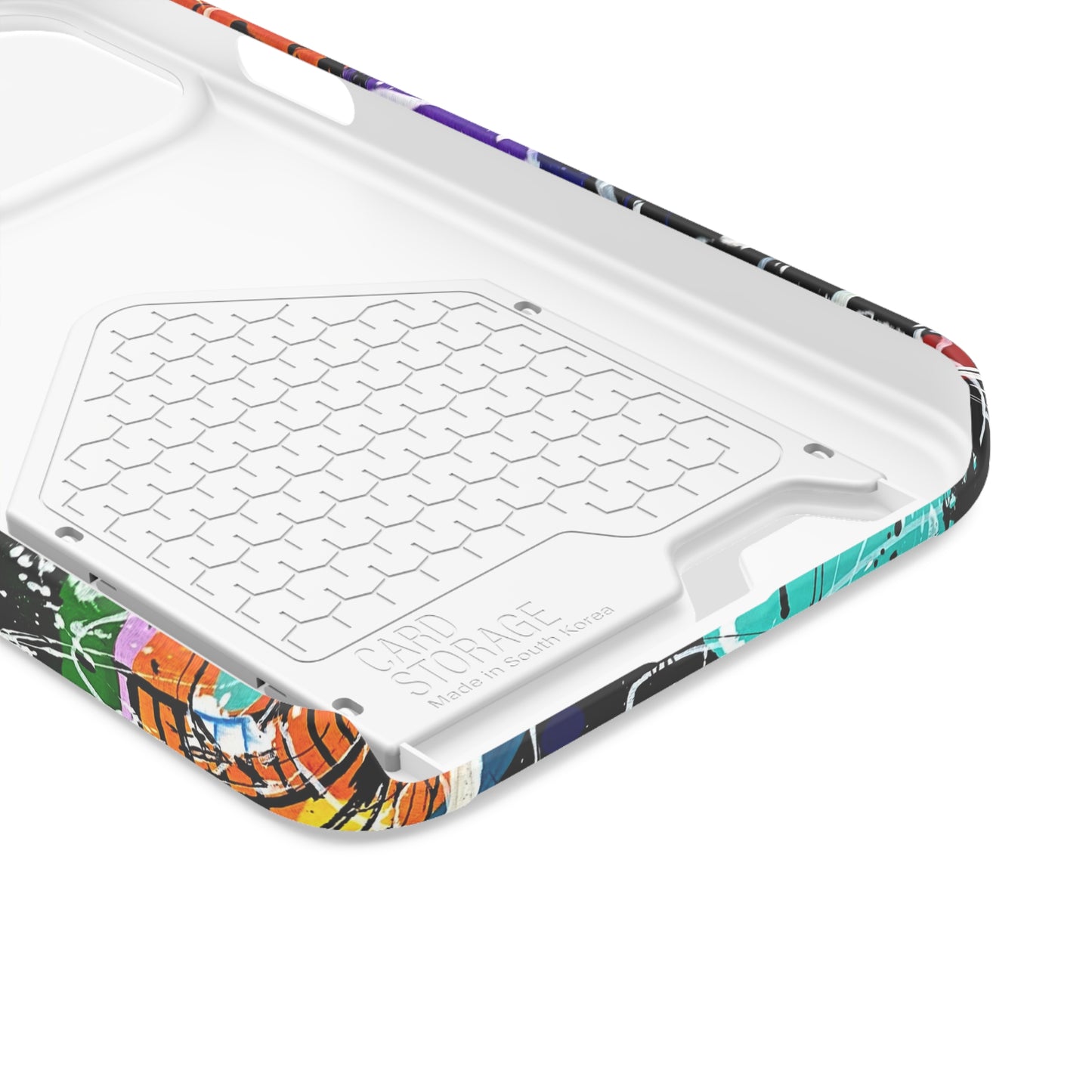 5Featured - Abstract Art Phone Case With Card Holder