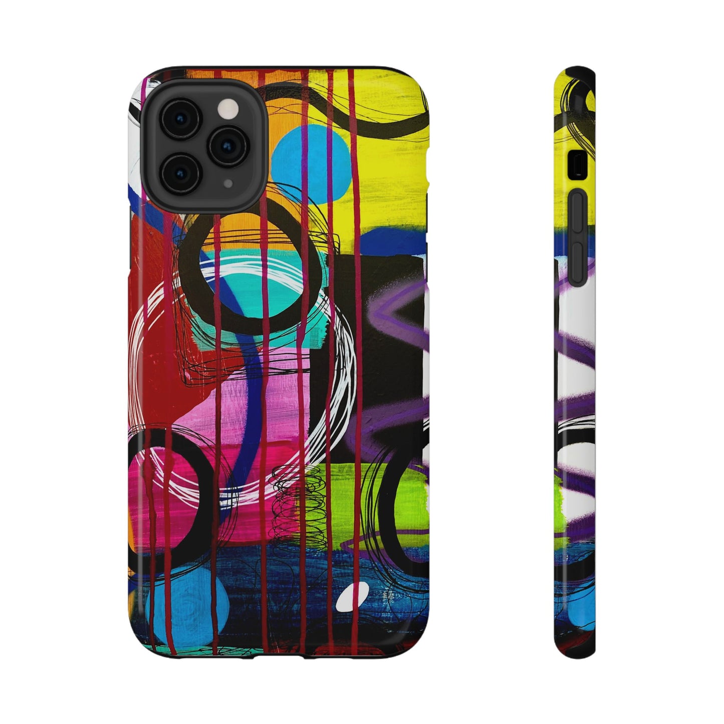 Abstract Art Impact-Resistant Phone Cases