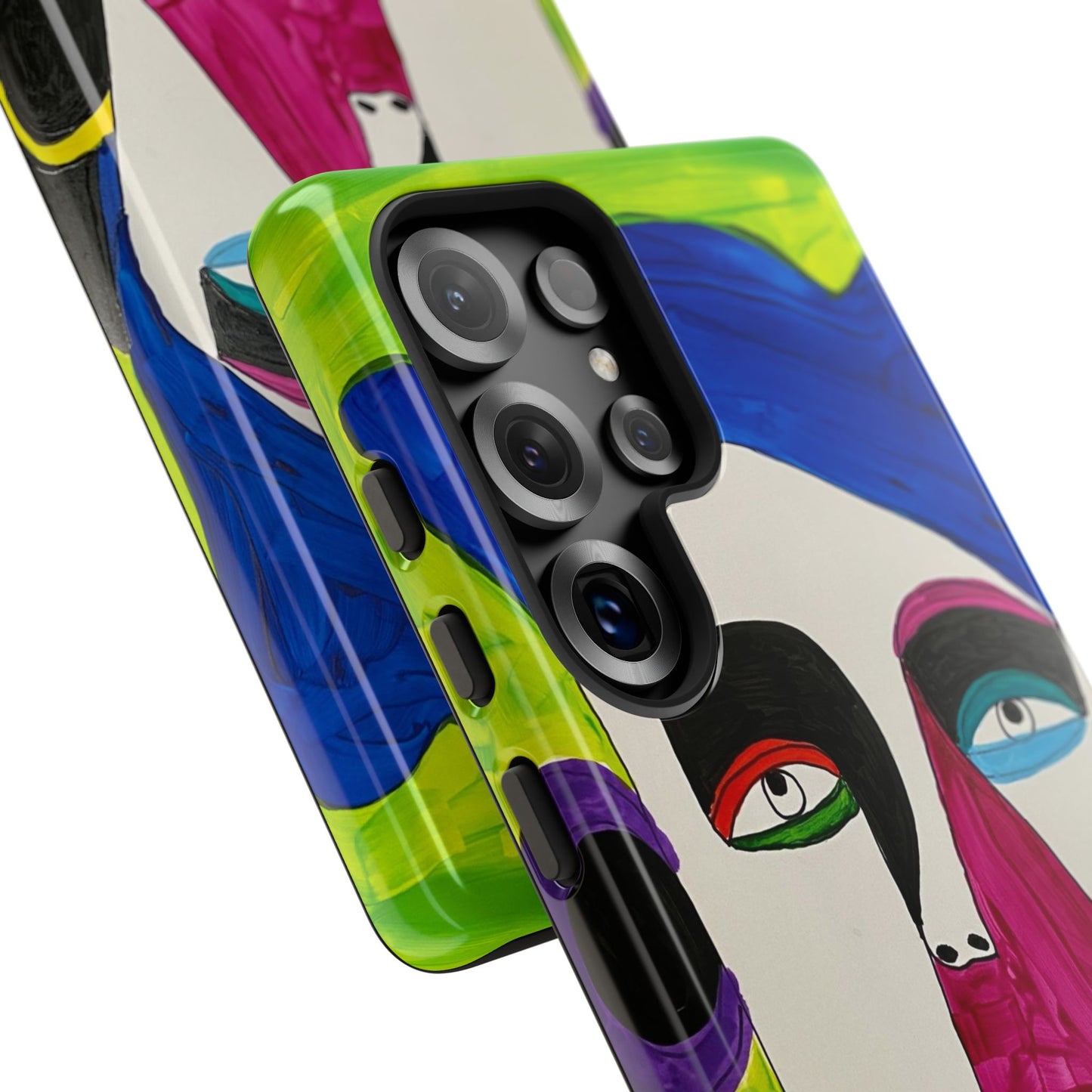 1Featured - Abstract Art Tough Phone Cases