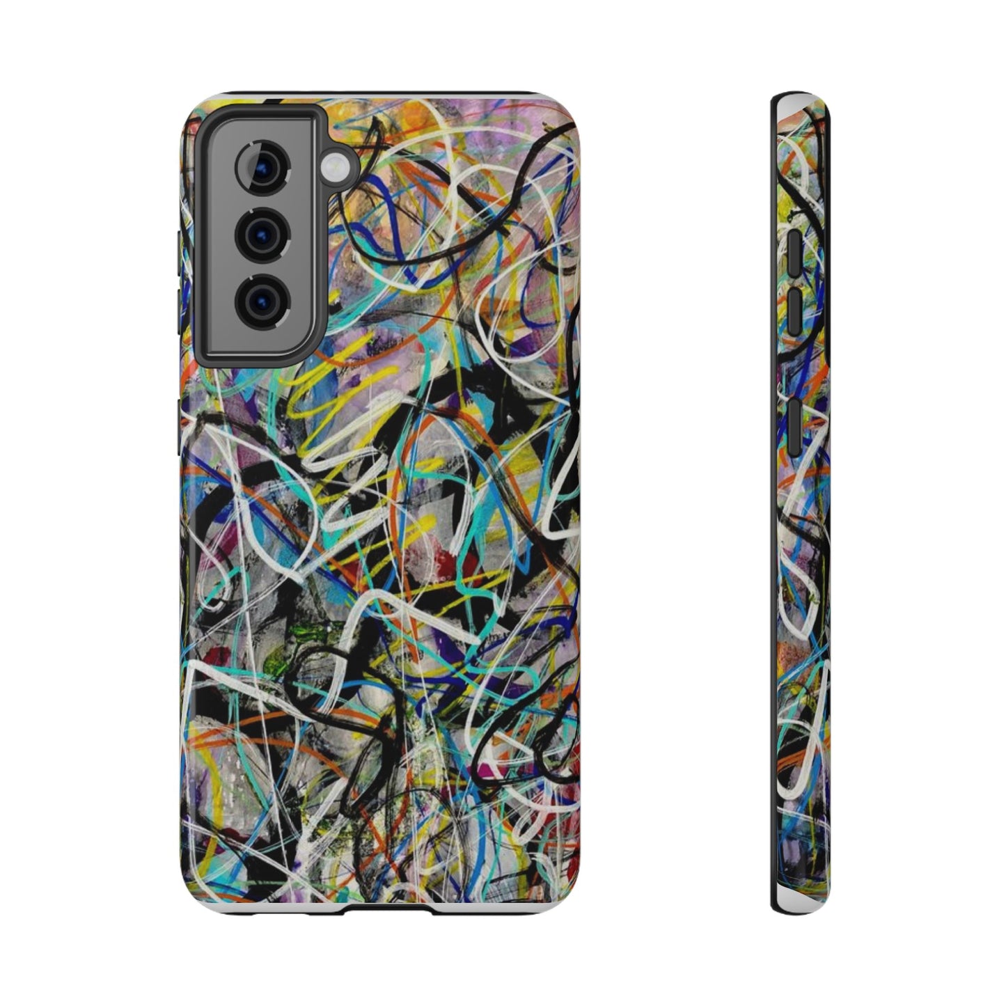 Abstract Art Impact-Resistant Phone Cases