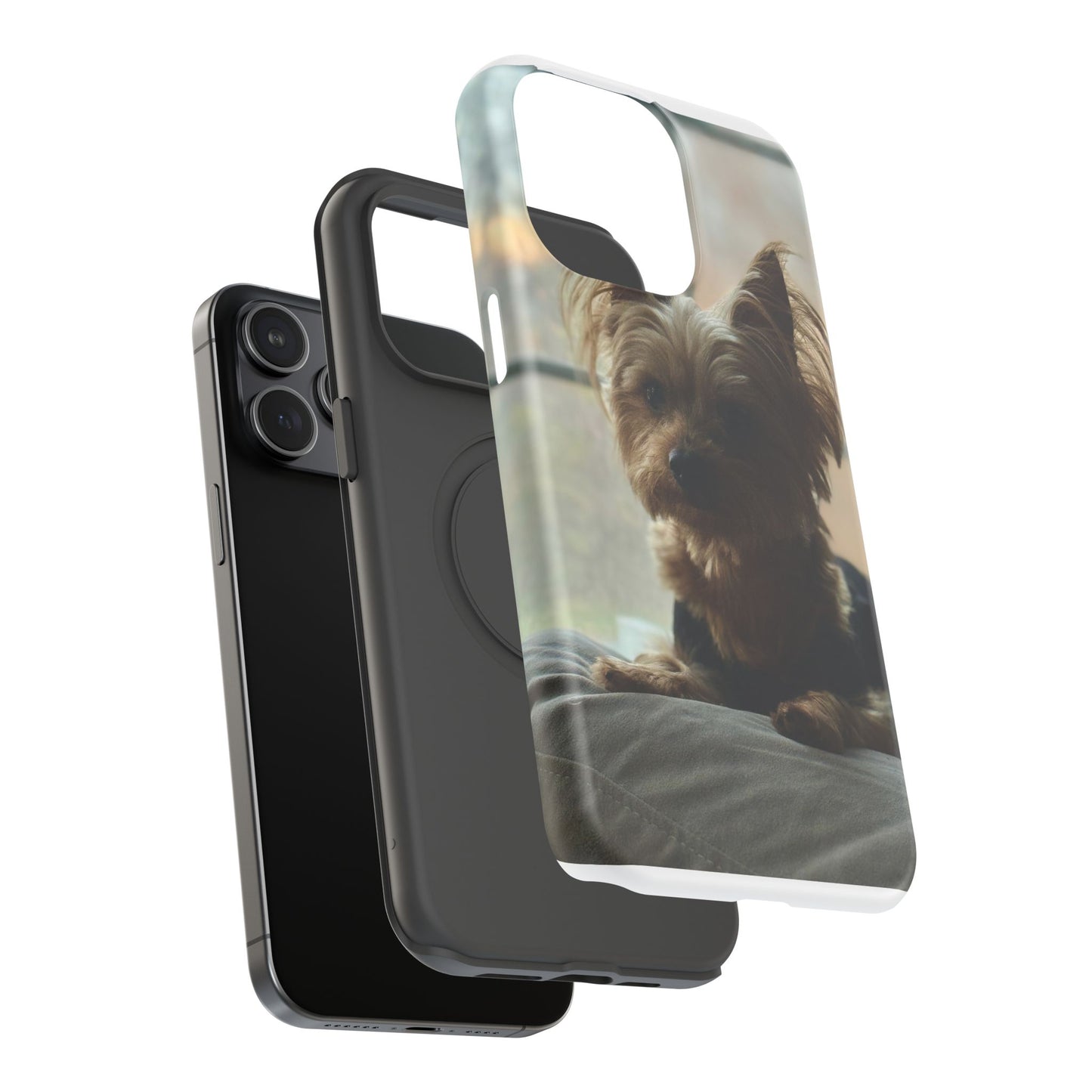 Yorkie Impact-Resistant Phone Cases