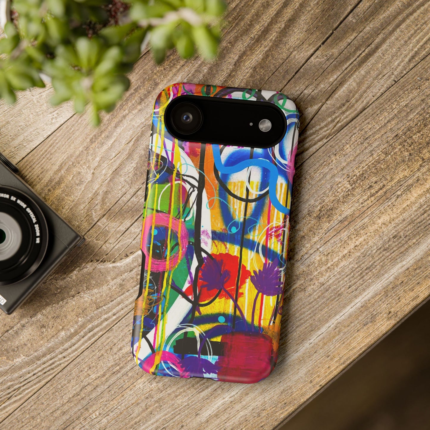Abstract Art Impact-Resistant Phone Cases