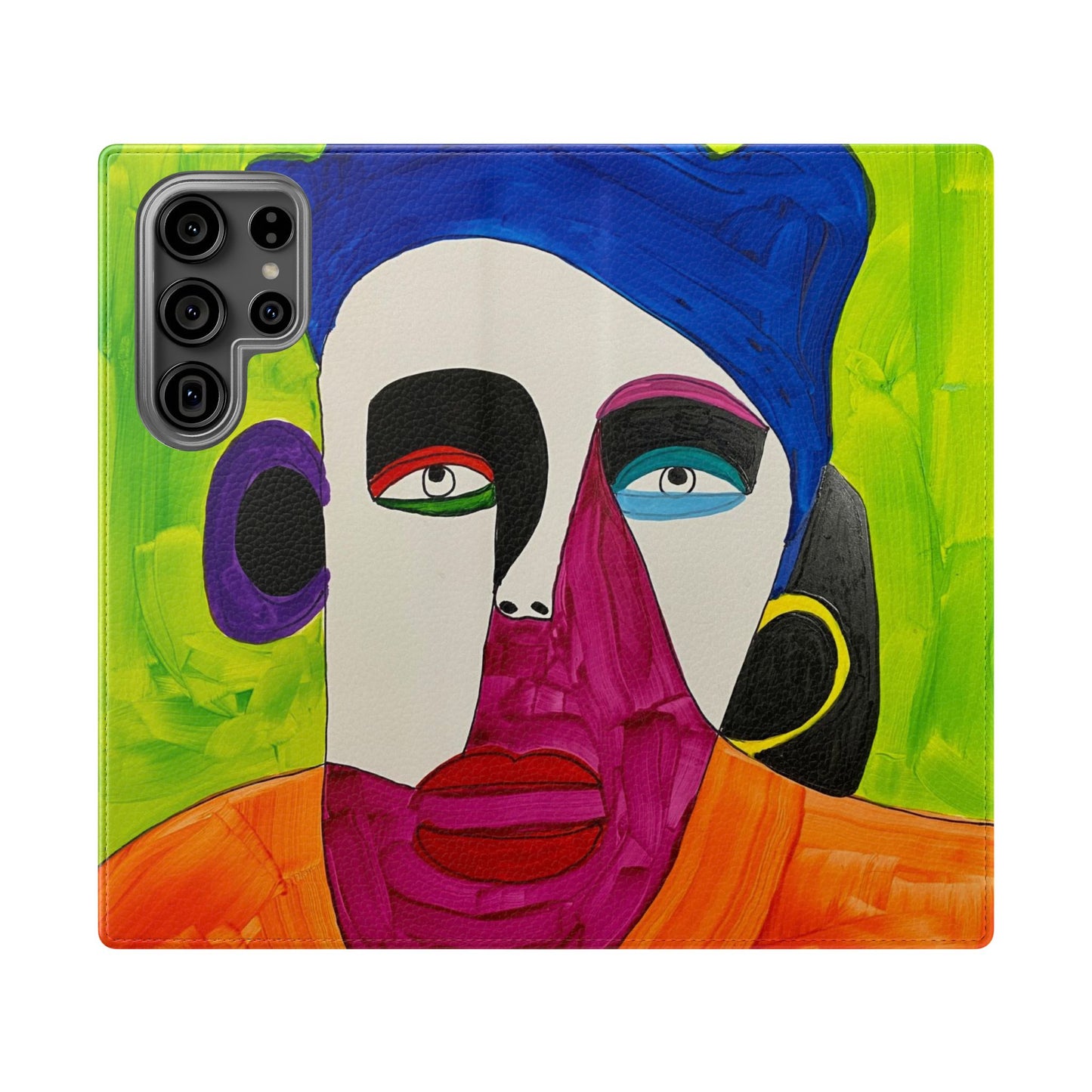 Abstract Art Phone Flip Cases