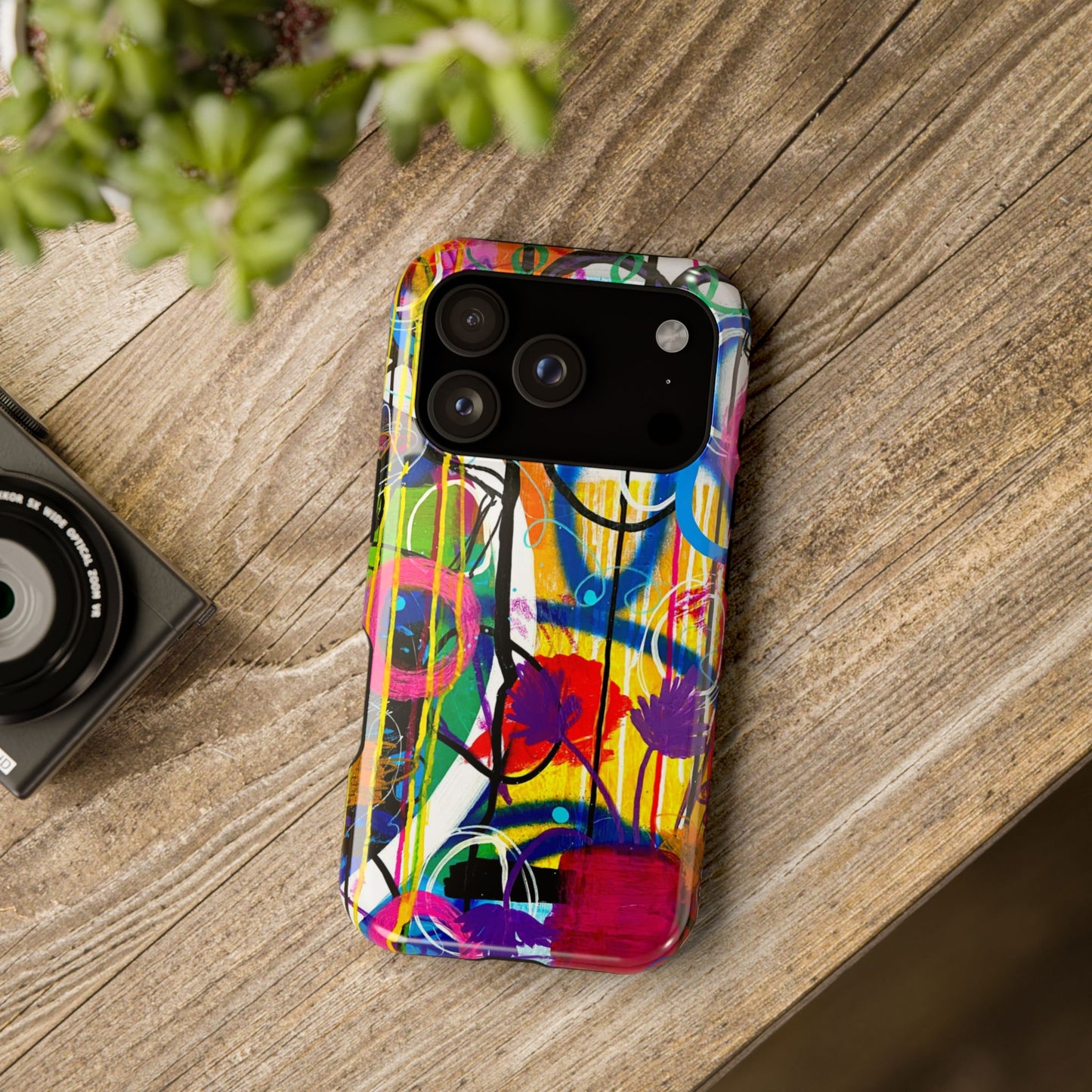 Abstract Art Impact-Resistant Phone Cases