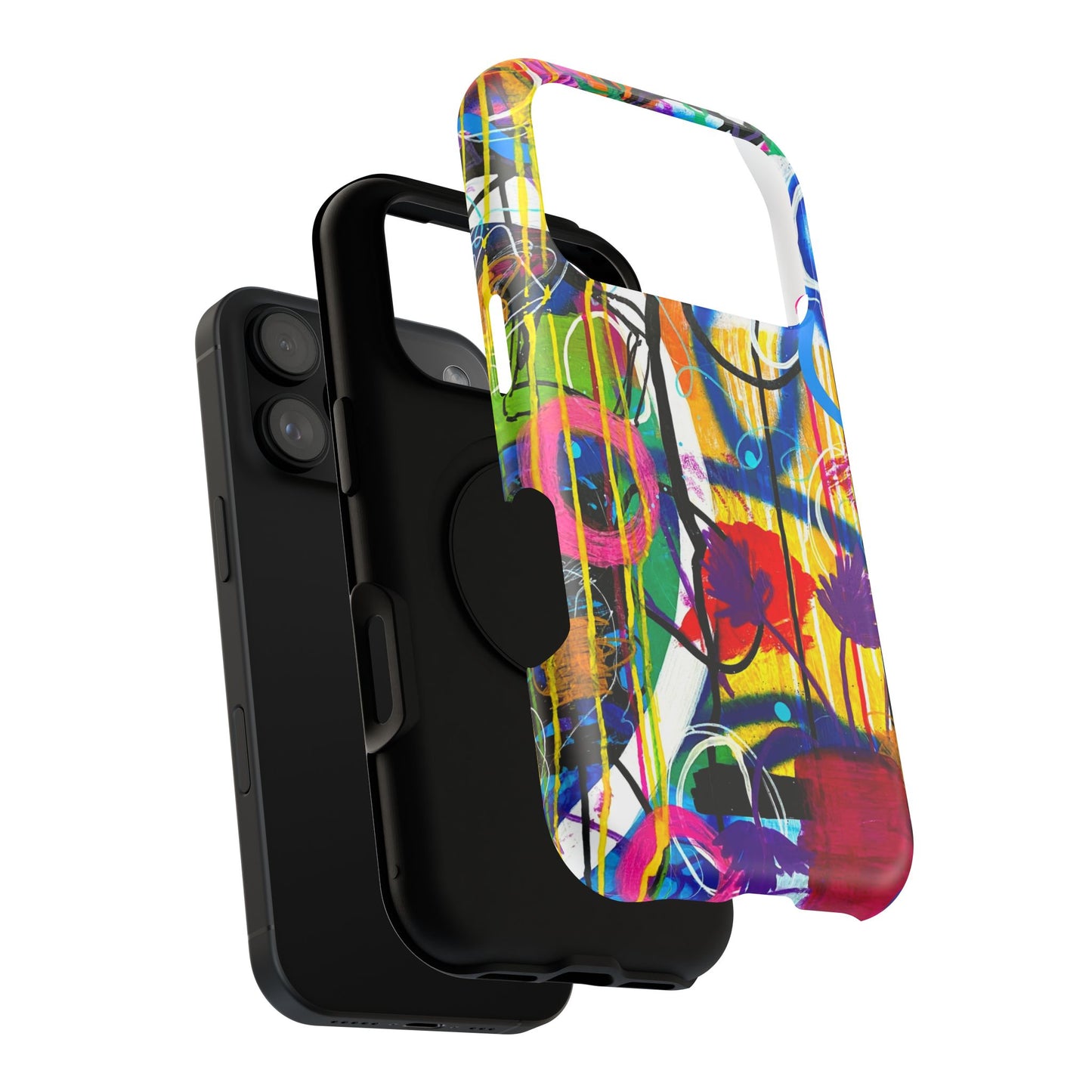 Abstract Art Impact-Resistant Phone Cases