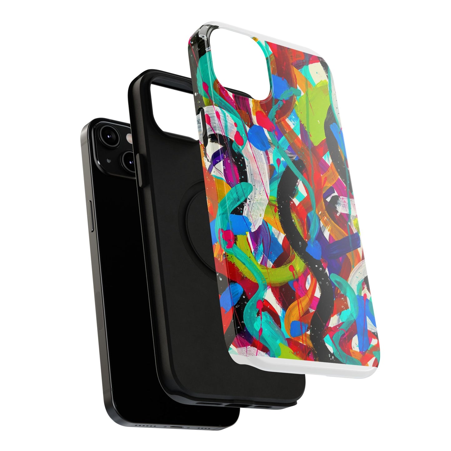 Abstract Art Impact-Resistant Phone Cases
