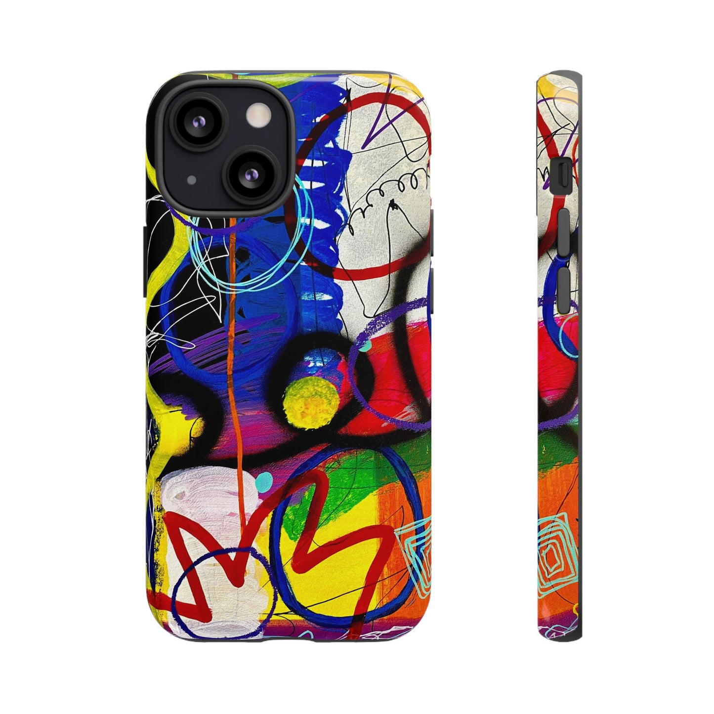 Abstract Art Tough Phone Cases