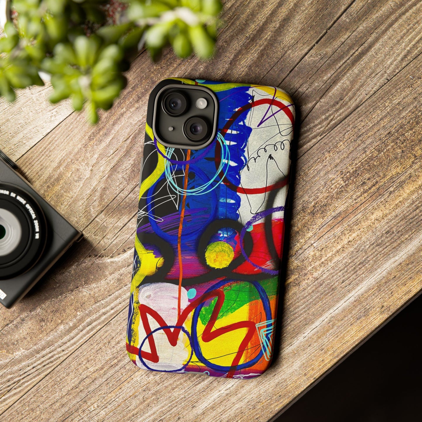 Abstract Art Tough Phone Cases
