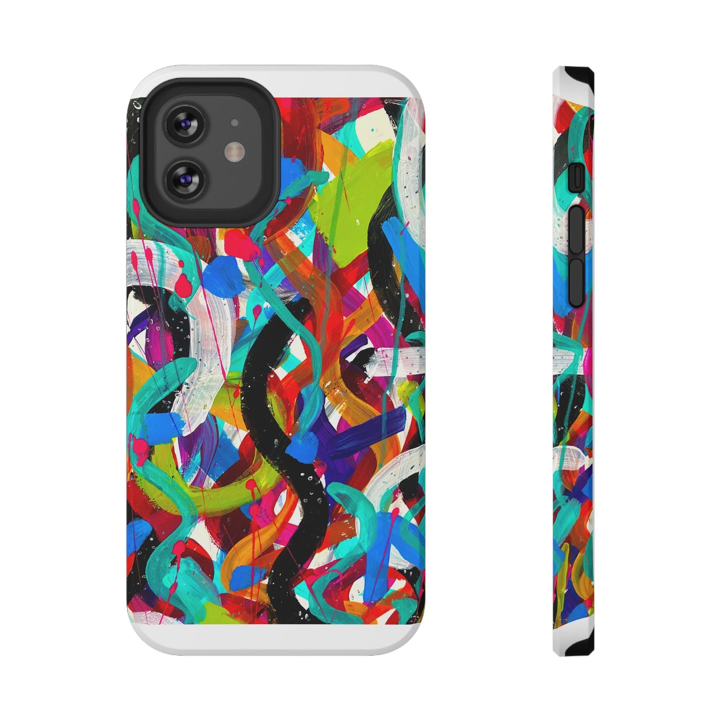 Abstract Art Impact-Resistant Phone Cases