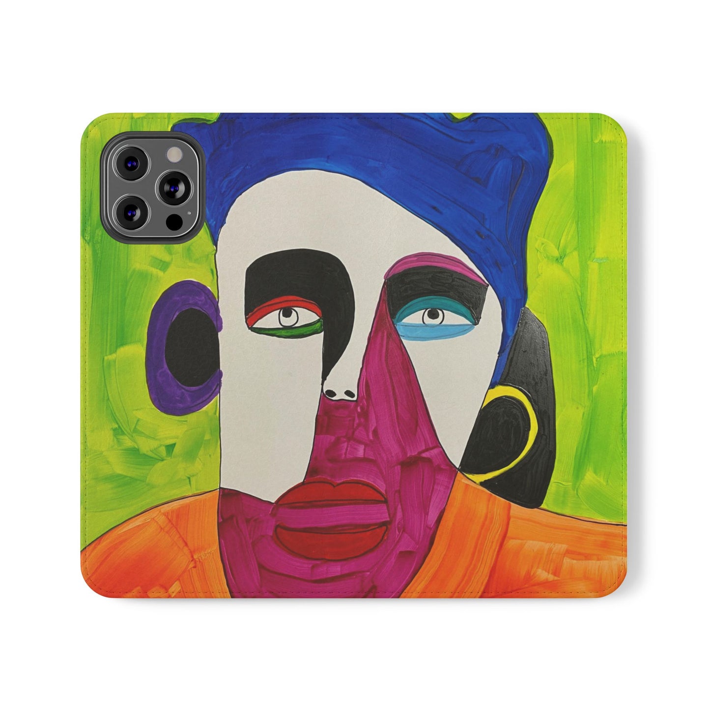 Abstract Art Phone Flip Cases