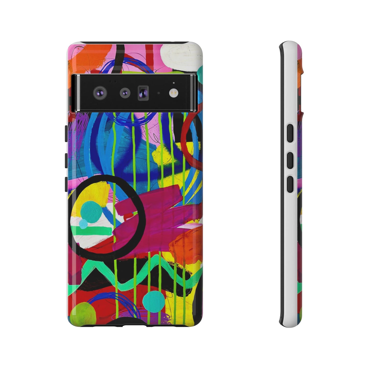 Abstract Art Tough Phone Cases