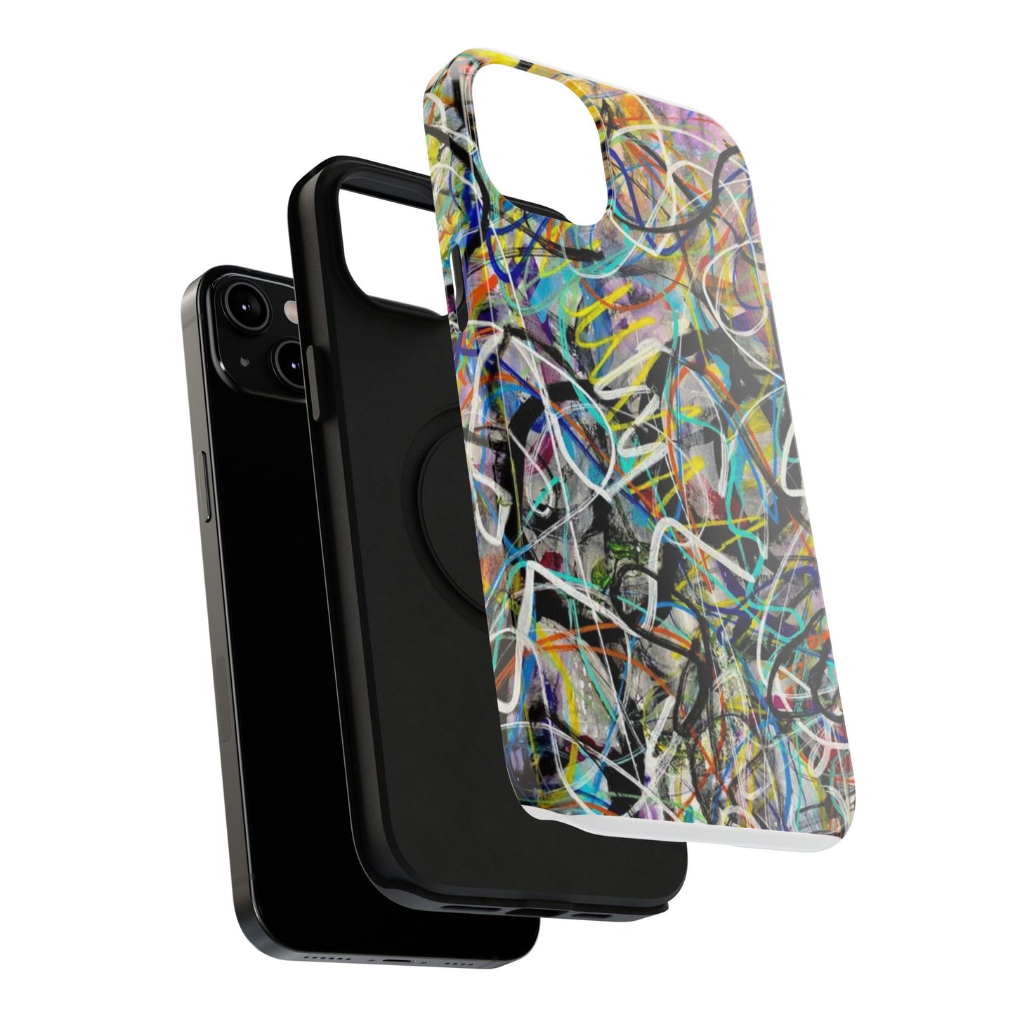 Abstract Art Impact-Resistant Phone Cases
