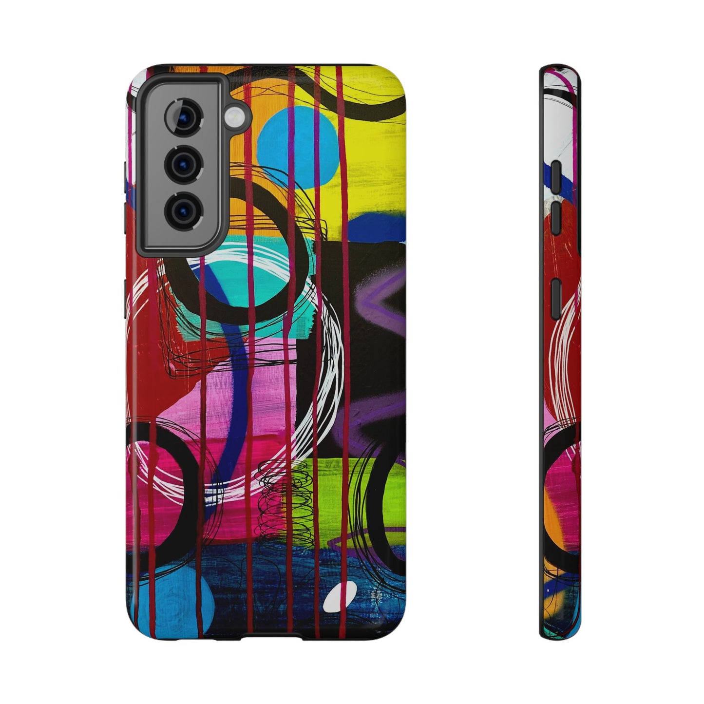 Abstract Art Impact-Resistant Phone Cases