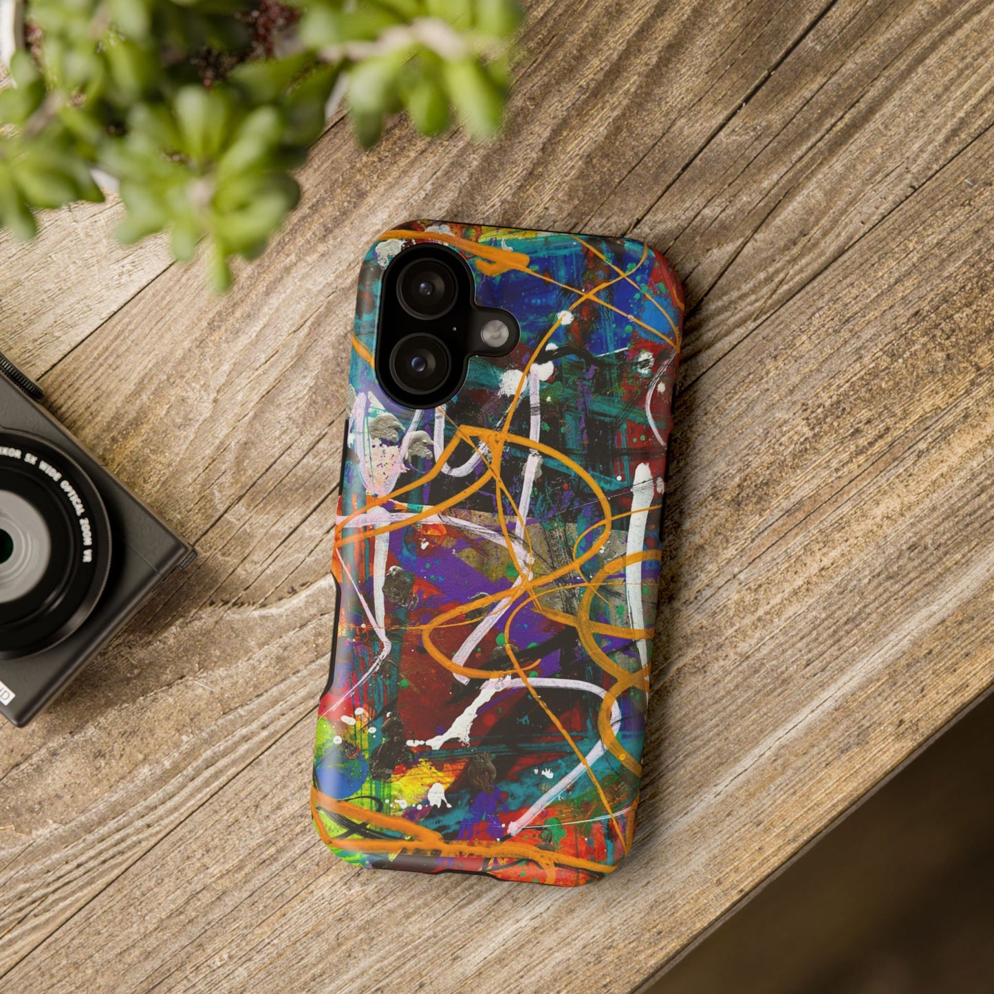 Abstract Art Impact-Resistant Phone Cases