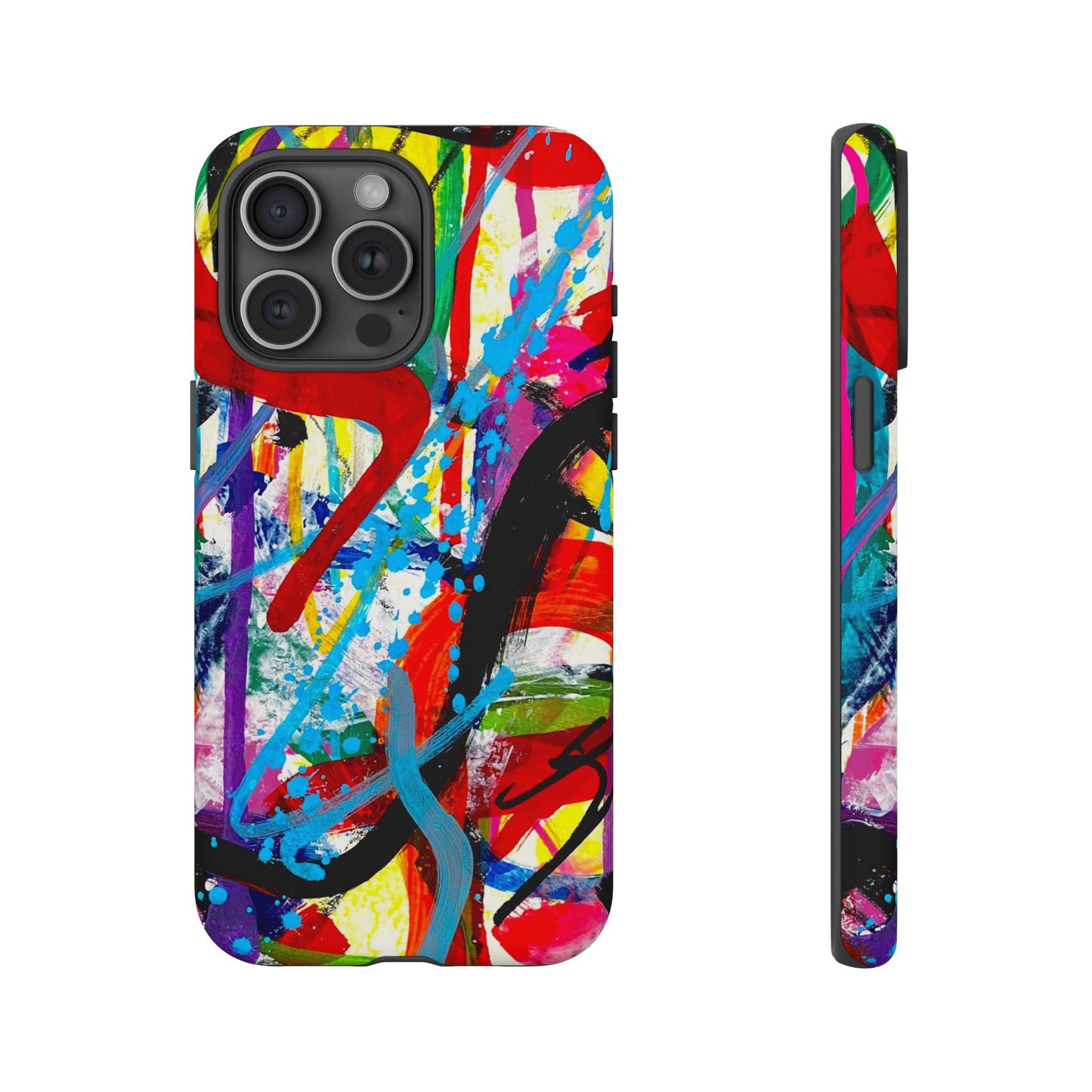 Abstract Art Tough Phone Cases