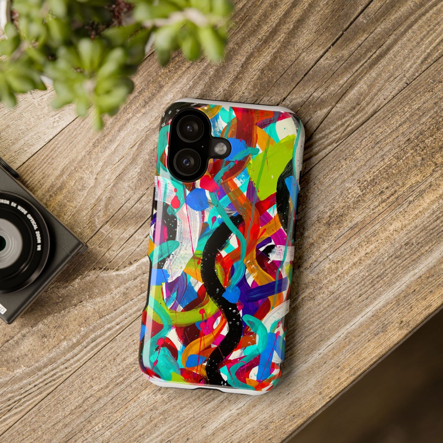 Abstract Art Impact-Resistant Phone Cases