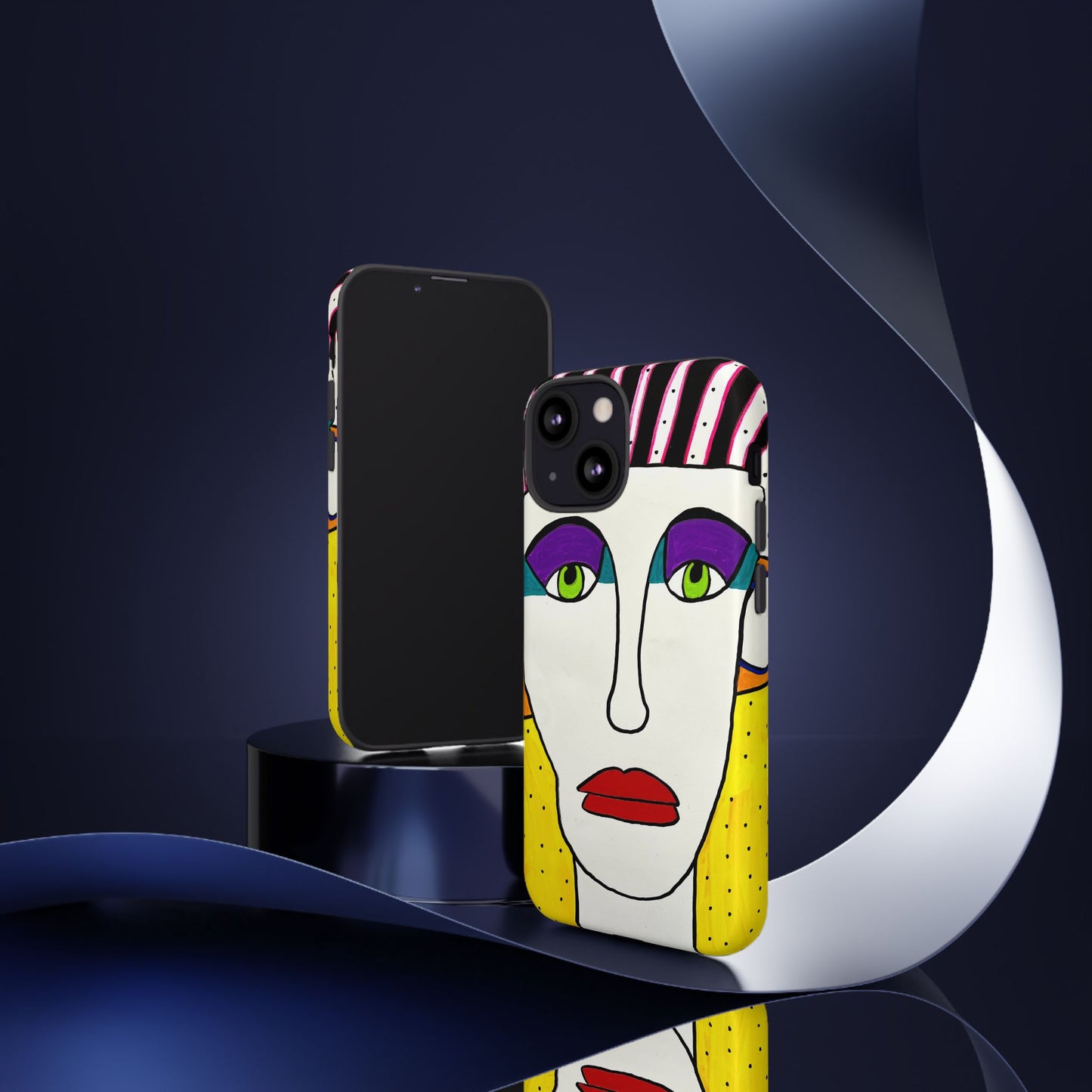 Abstract Art Tough Phone Cases