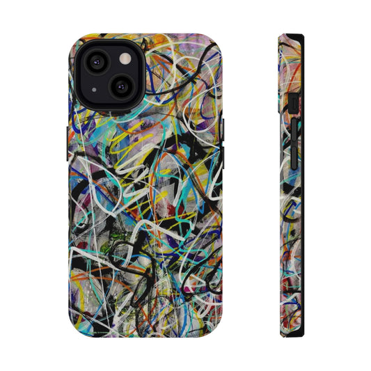 Abstract Art Impact-Resistant Phone Cases