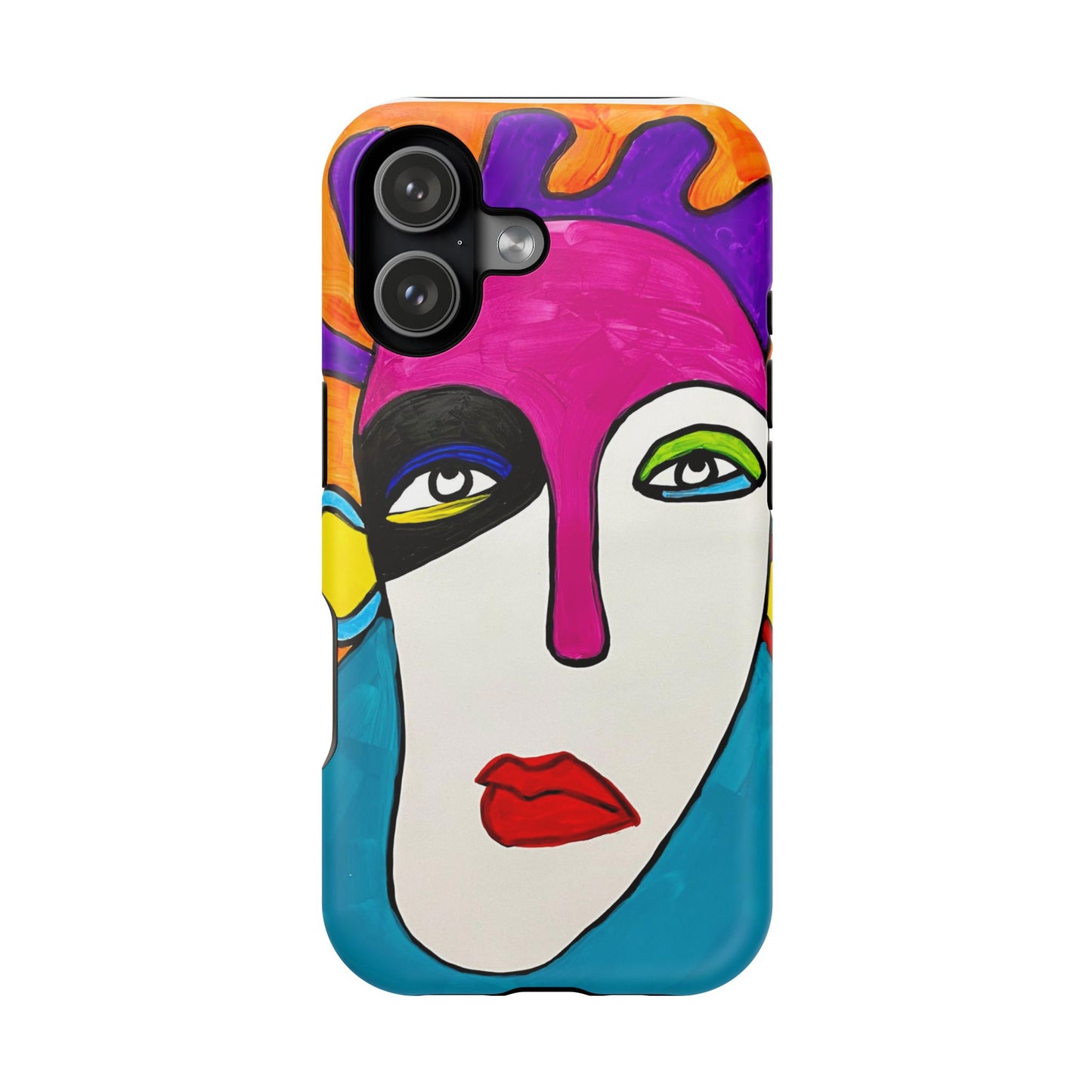 2Featured - Abstract Art Impact-Resistant Phone Cases