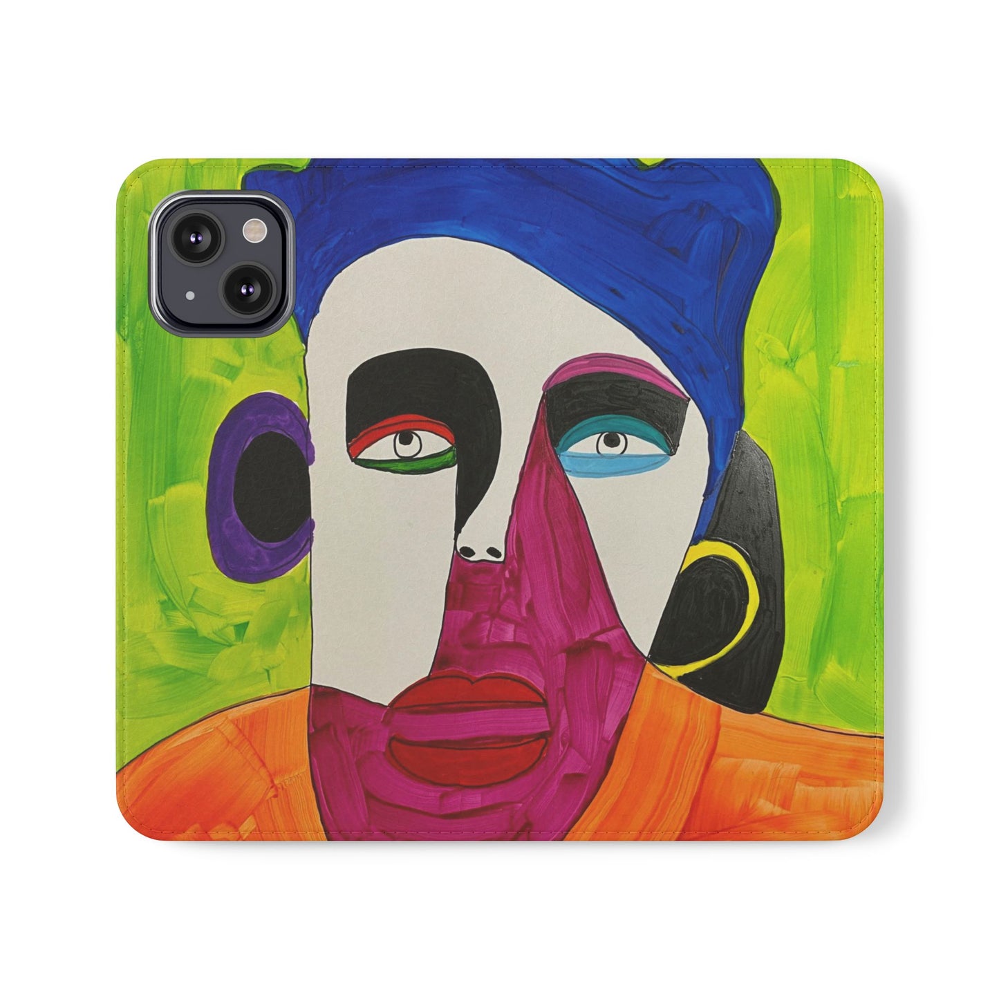 Abstract Art Phone Flip Cases