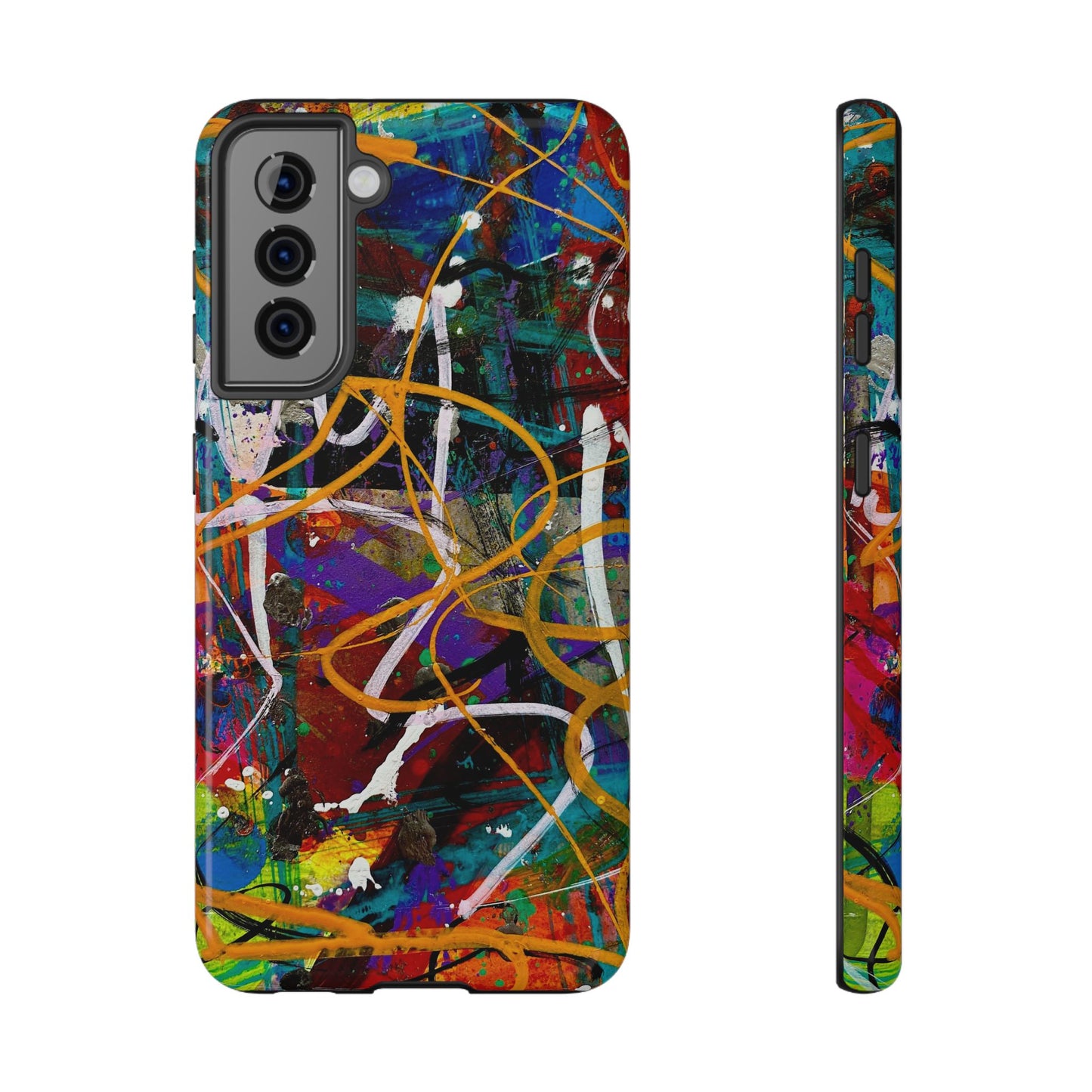 Abstract Art Impact-Resistant Phone Cases