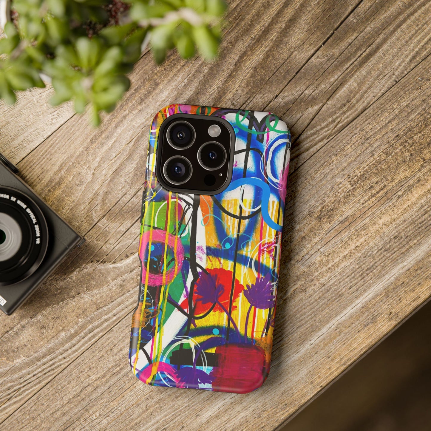 Abstract Art Impact-Resistant Phone Cases