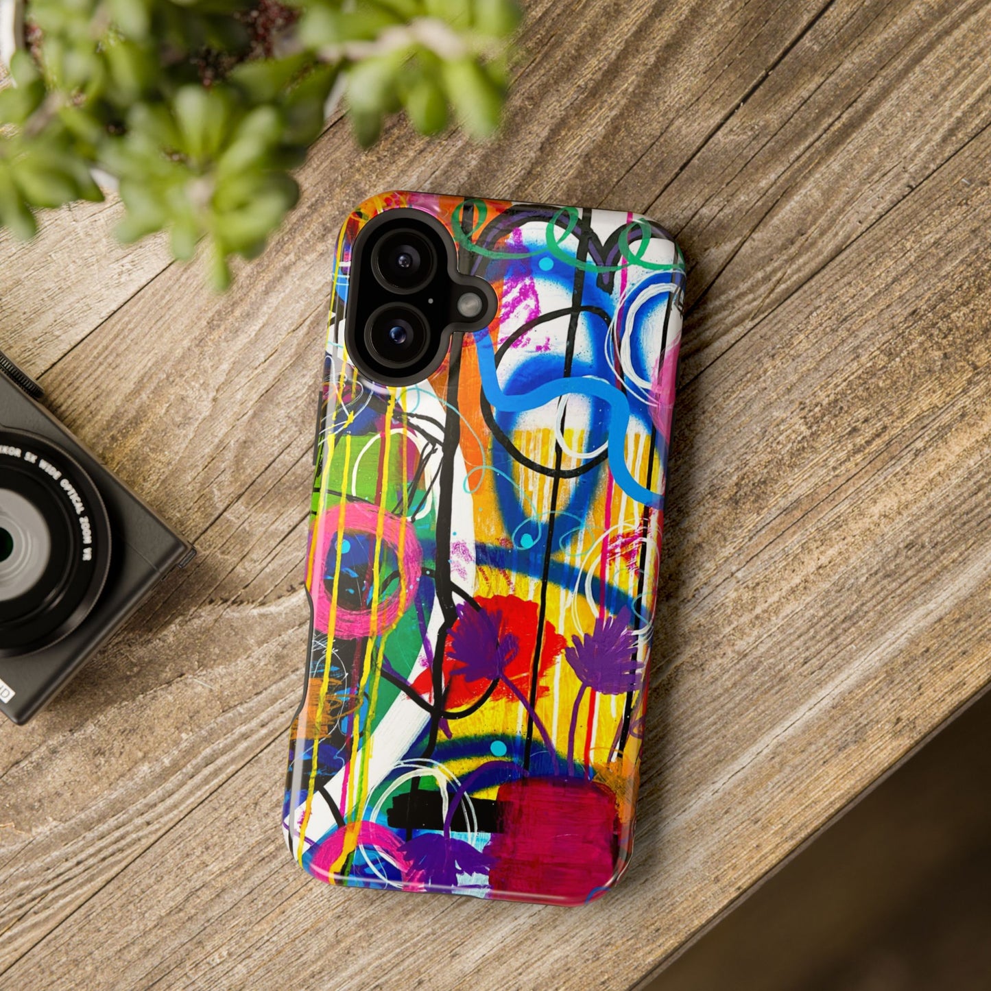 Abstract Art Impact-Resistant Phone Cases