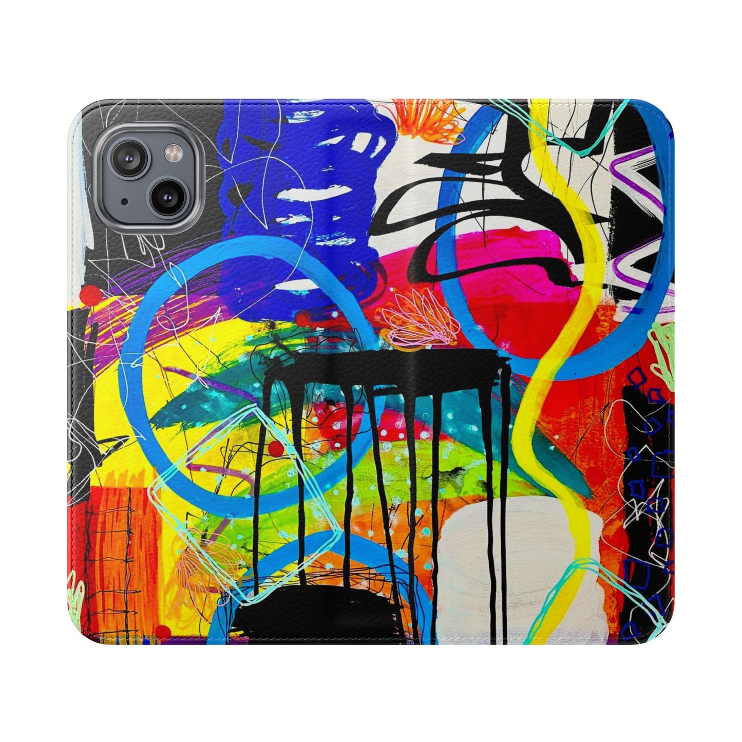 4Featured - Abstract Art Flip Cases