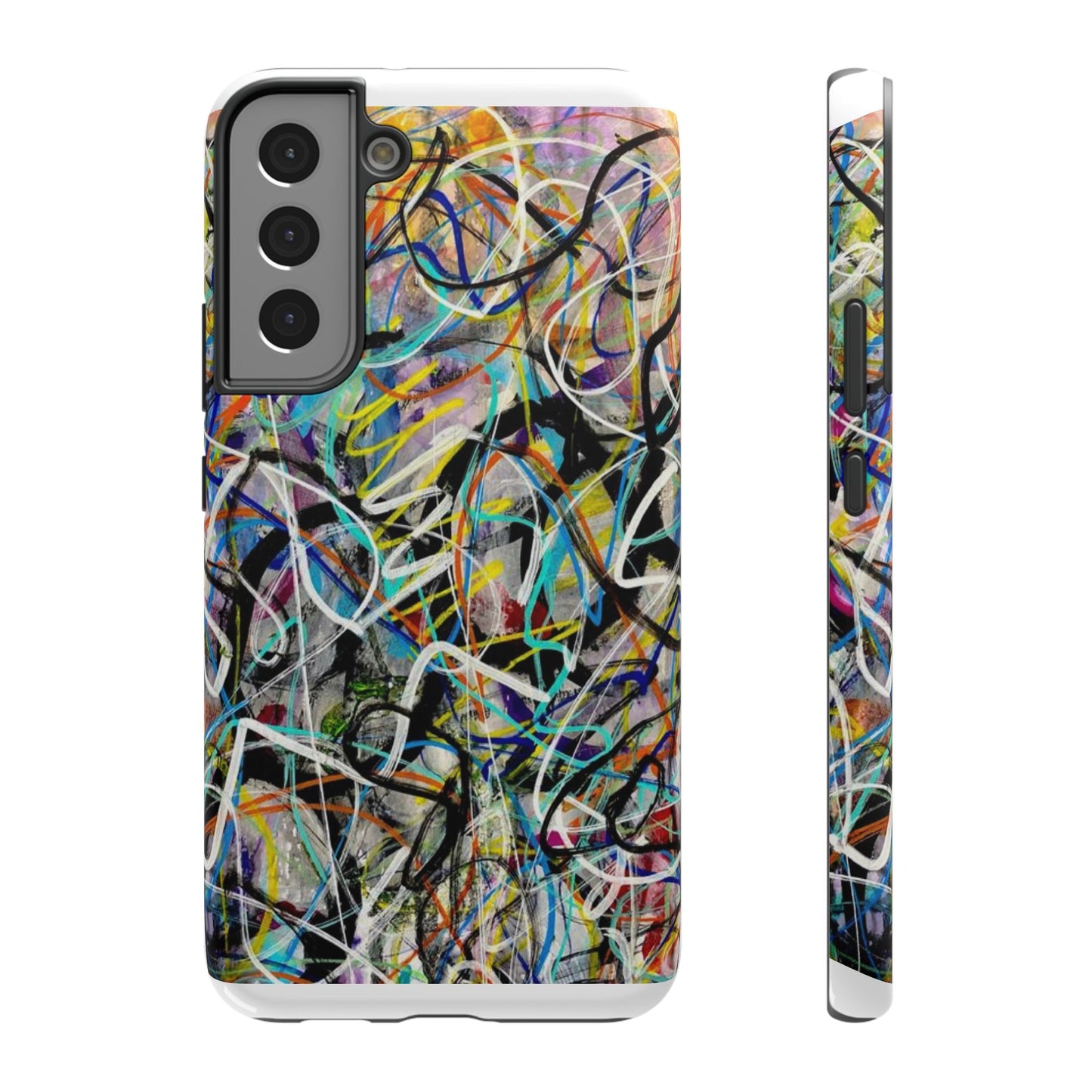 Abstract Art Impact-Resistant Phone Cases