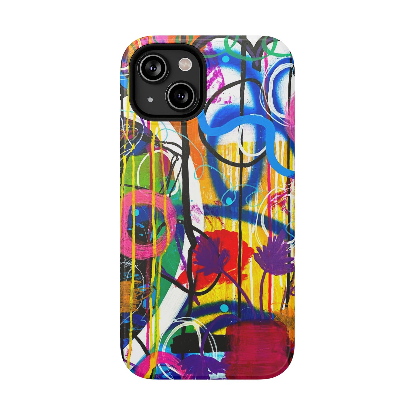 Abstract Art Impact-Resistant Phone Cases
