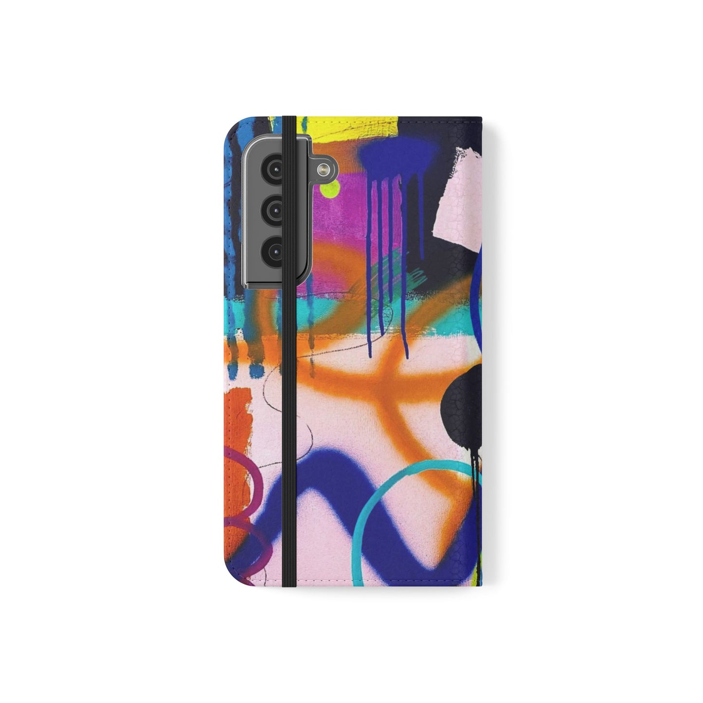 Abstract Art Phone Flip Cases