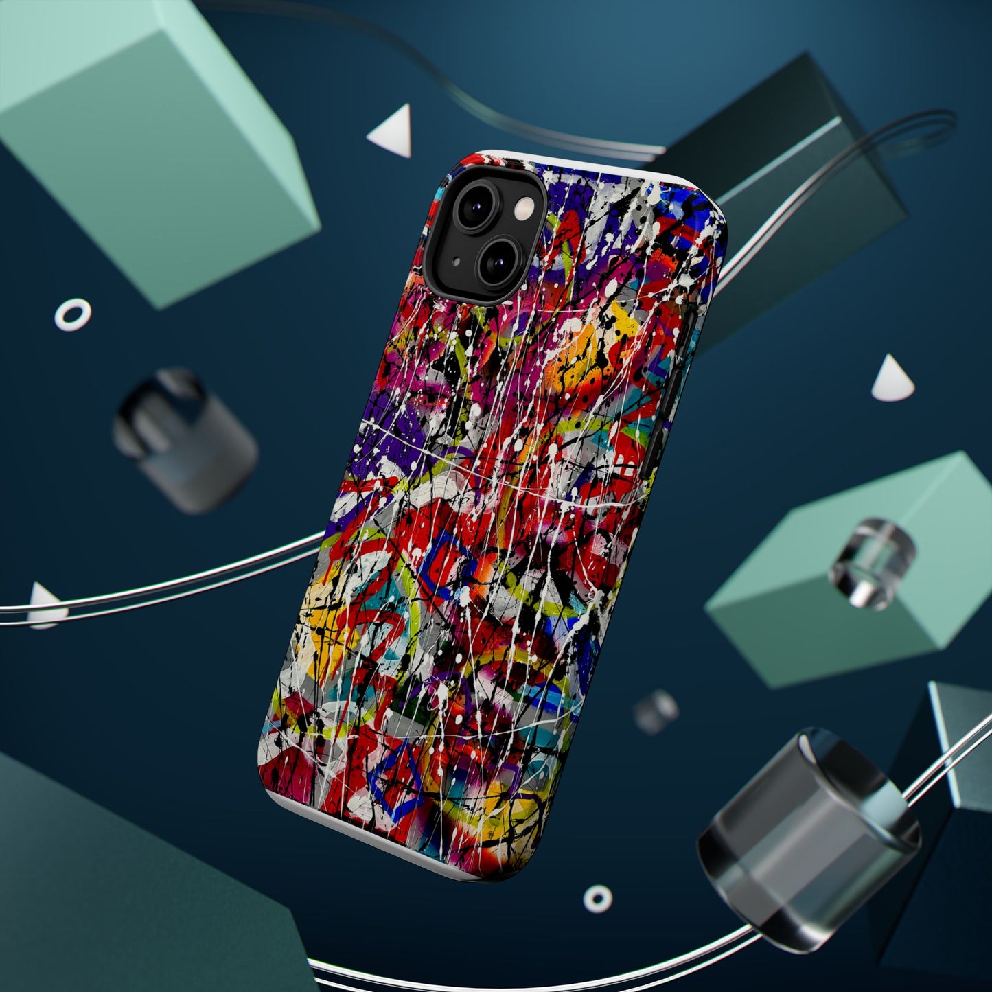Abstract Art Magnetic Tough Phone Cases