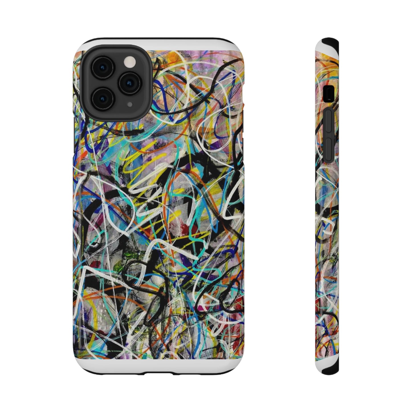Abstract Art Impact-Resistant Phone Cases