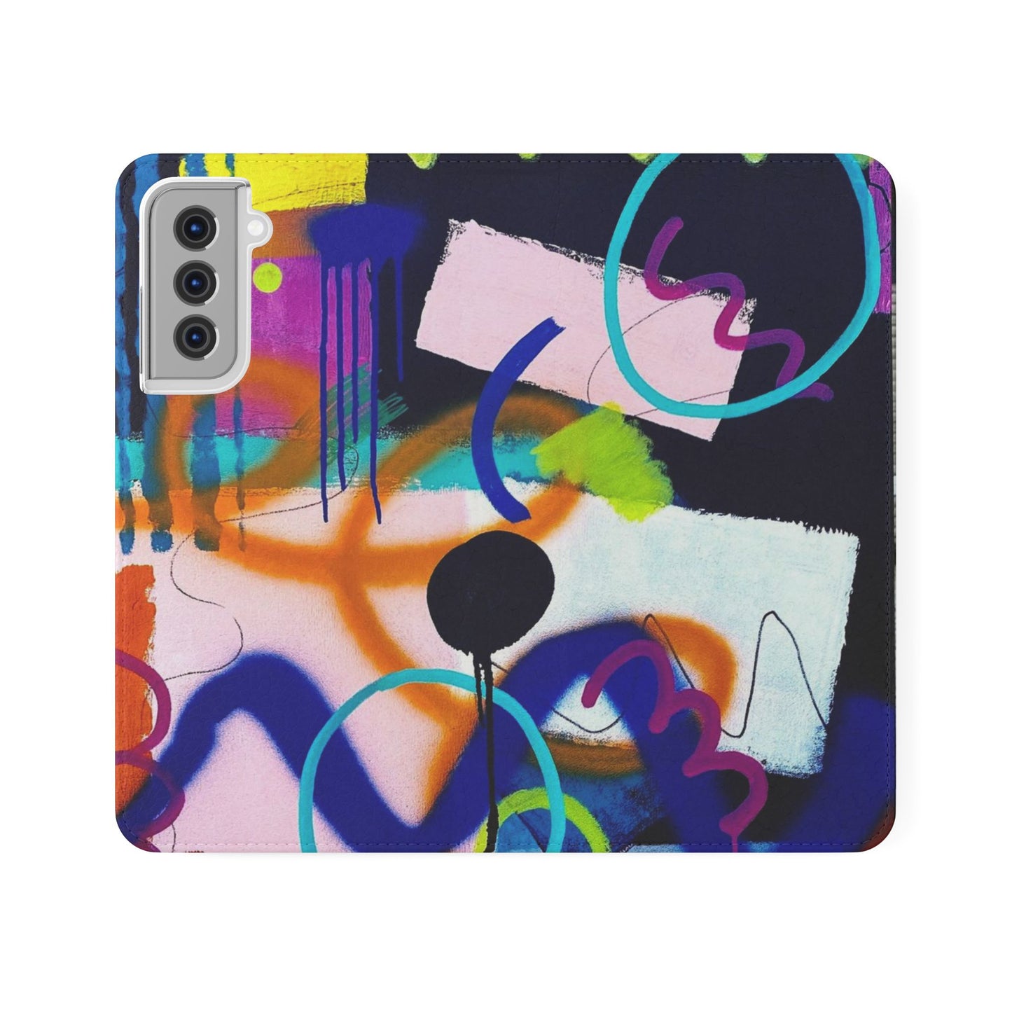 Abstract Art Phone Flip Cases