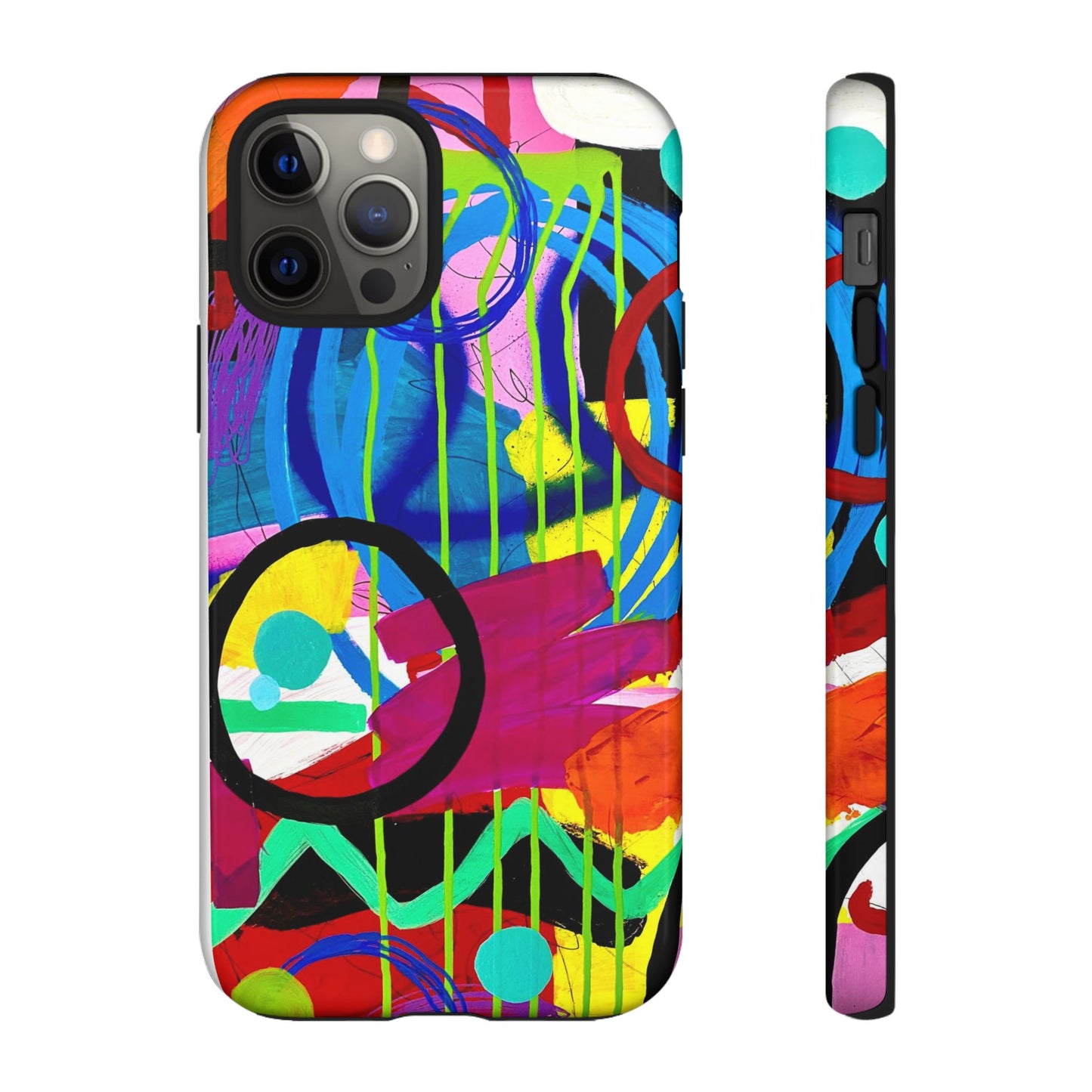 Abstract Art Tough Phone Cases