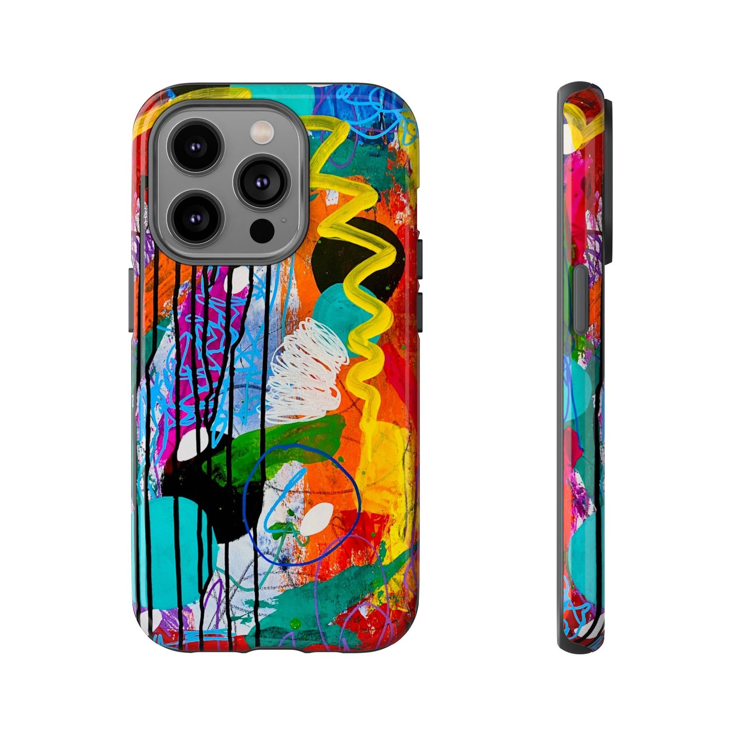 Abstract Art Tough Phone Cases