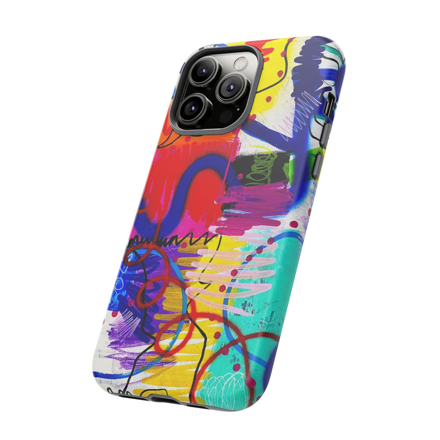Abstract Art Tough Phone Cases