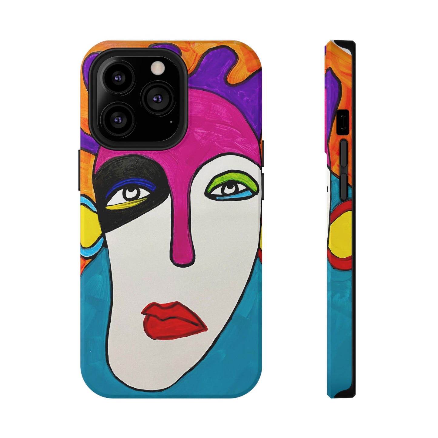2Featured - Abstract Art Impact-Resistant Phone Cases