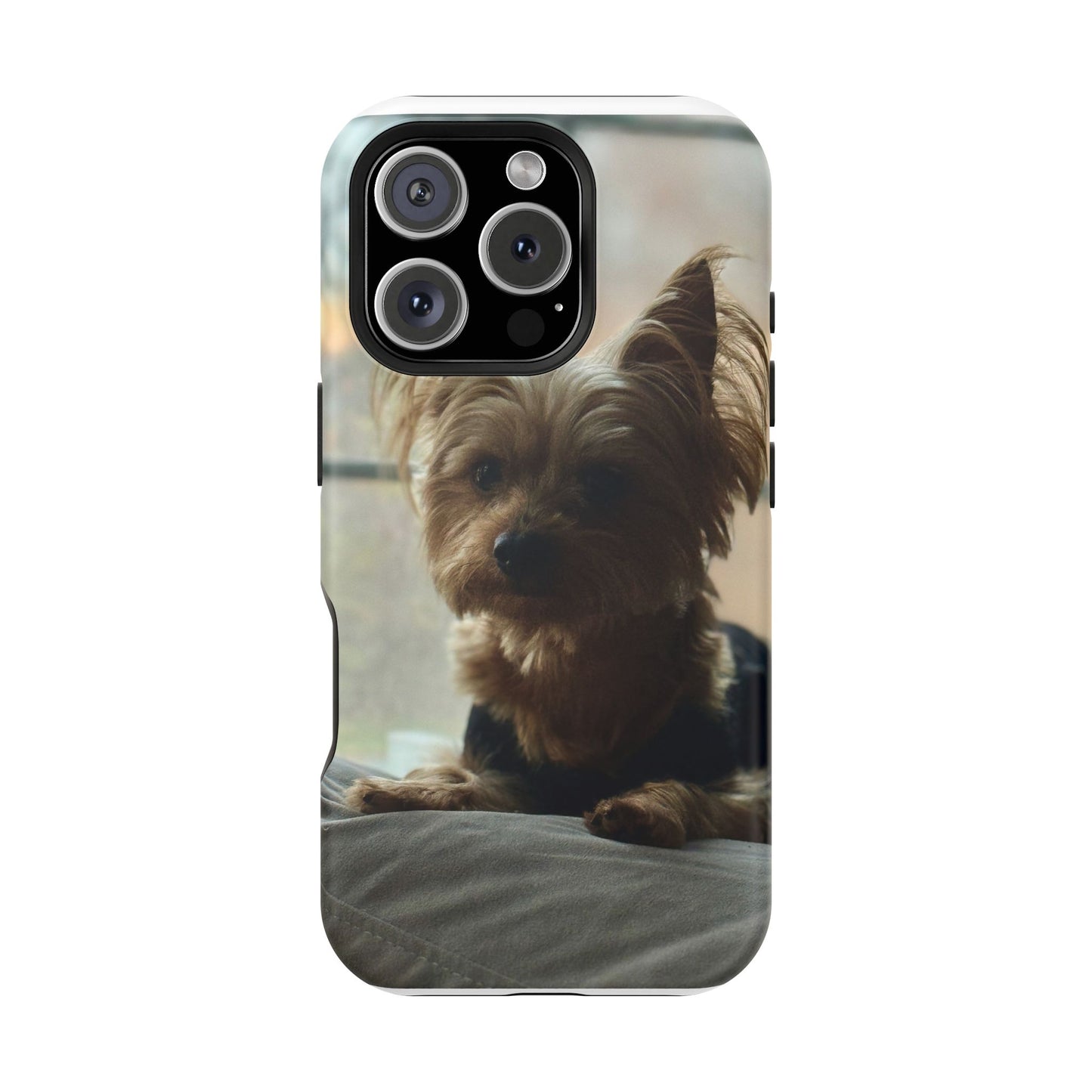 Yorkie Impact-Resistant Phone Cases