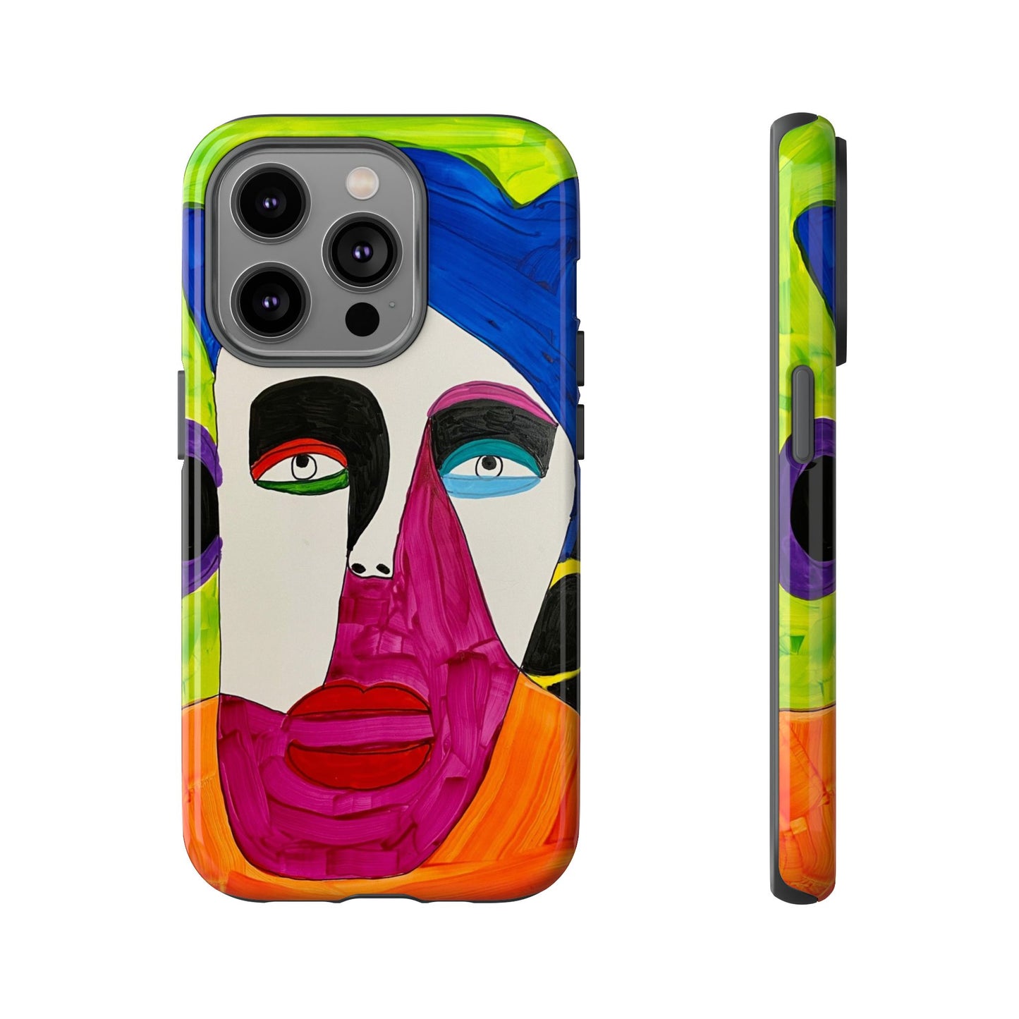 1Featured - Abstract Art Tough Phone Cases