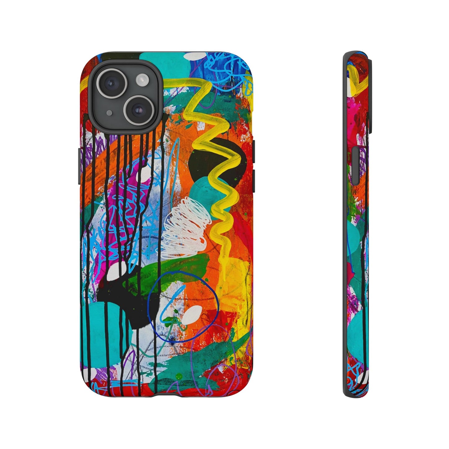 Abstract Art Tough Phone Cases