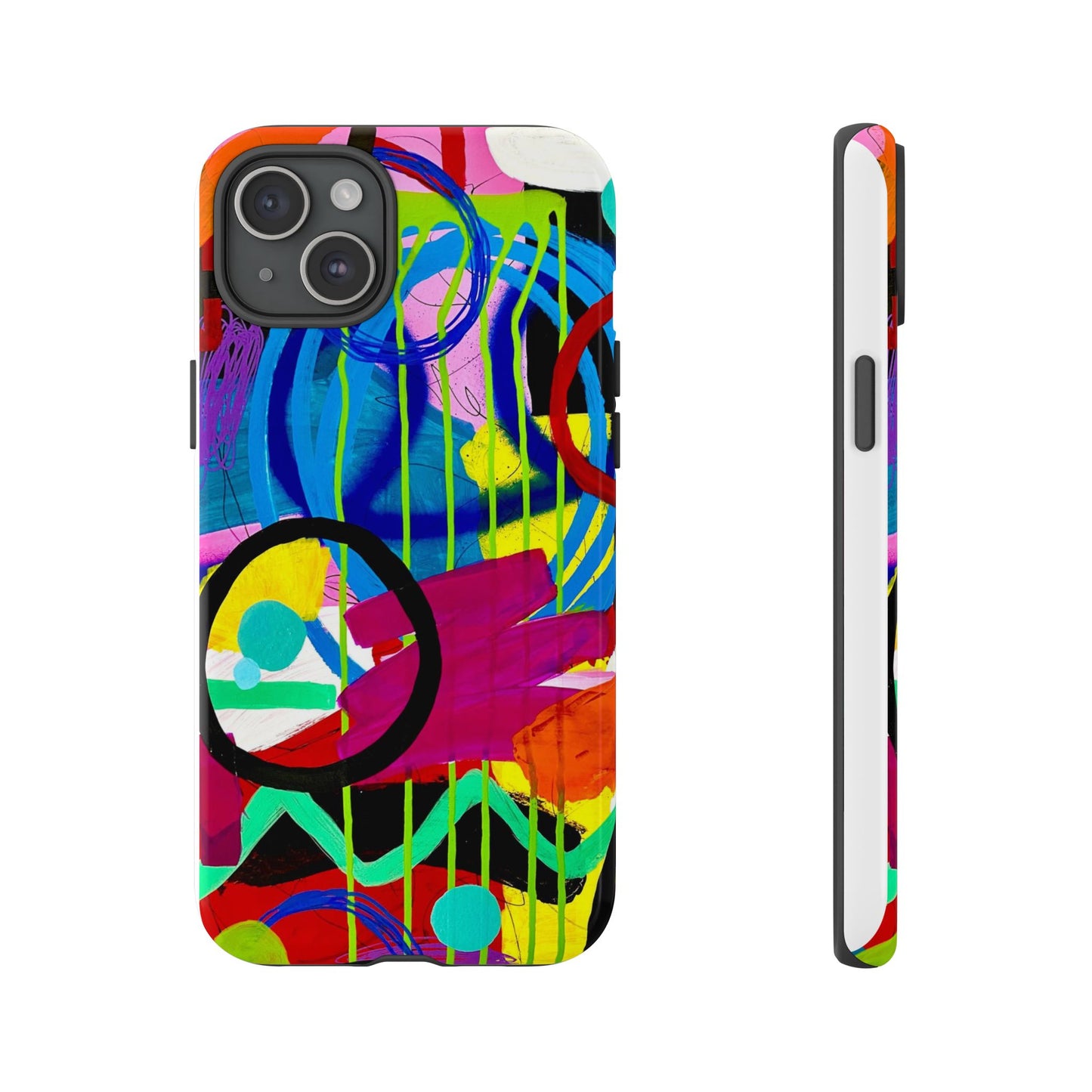 Abstract Art Tough Phone Cases