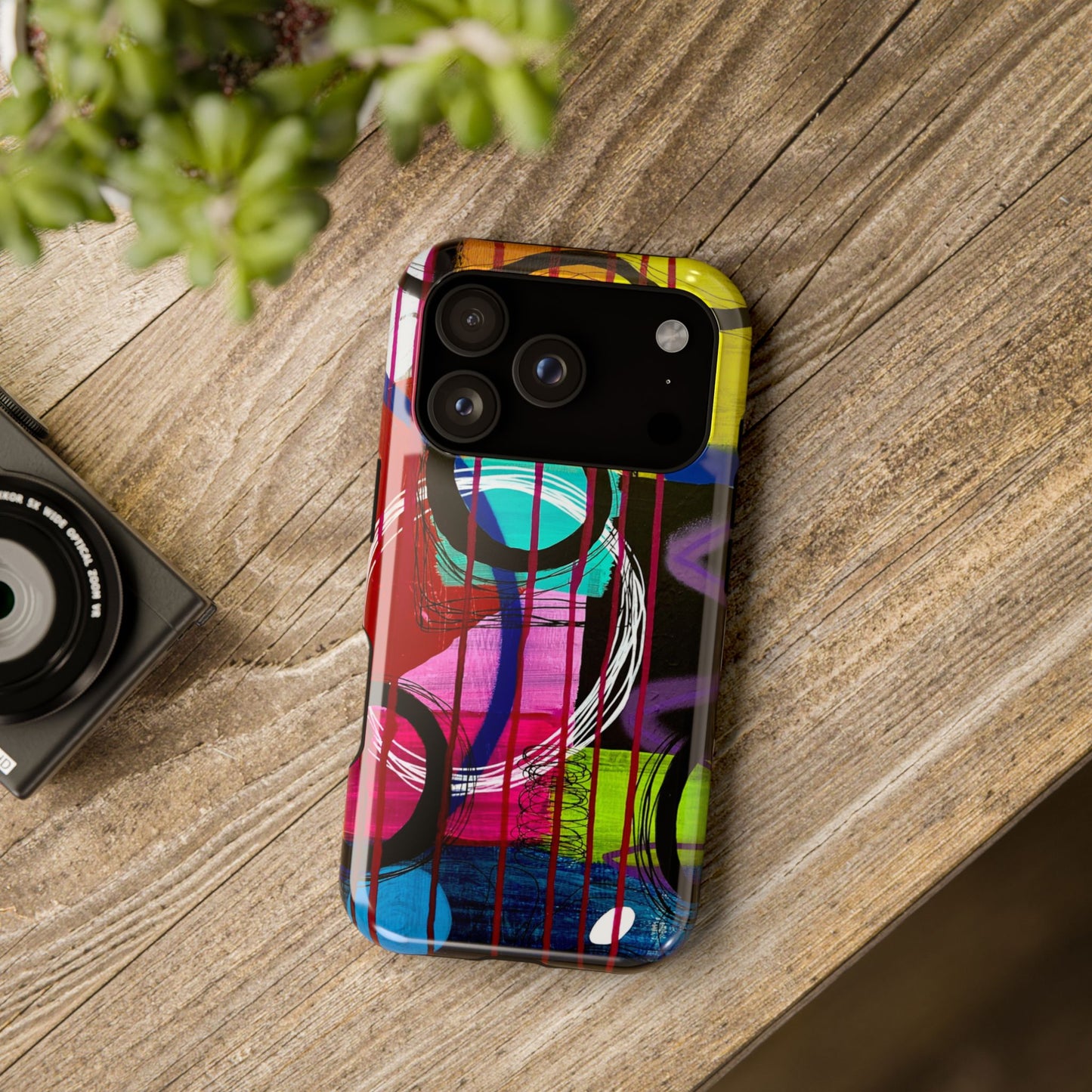 Abstract Art Impact-Resistant Phone Cases
