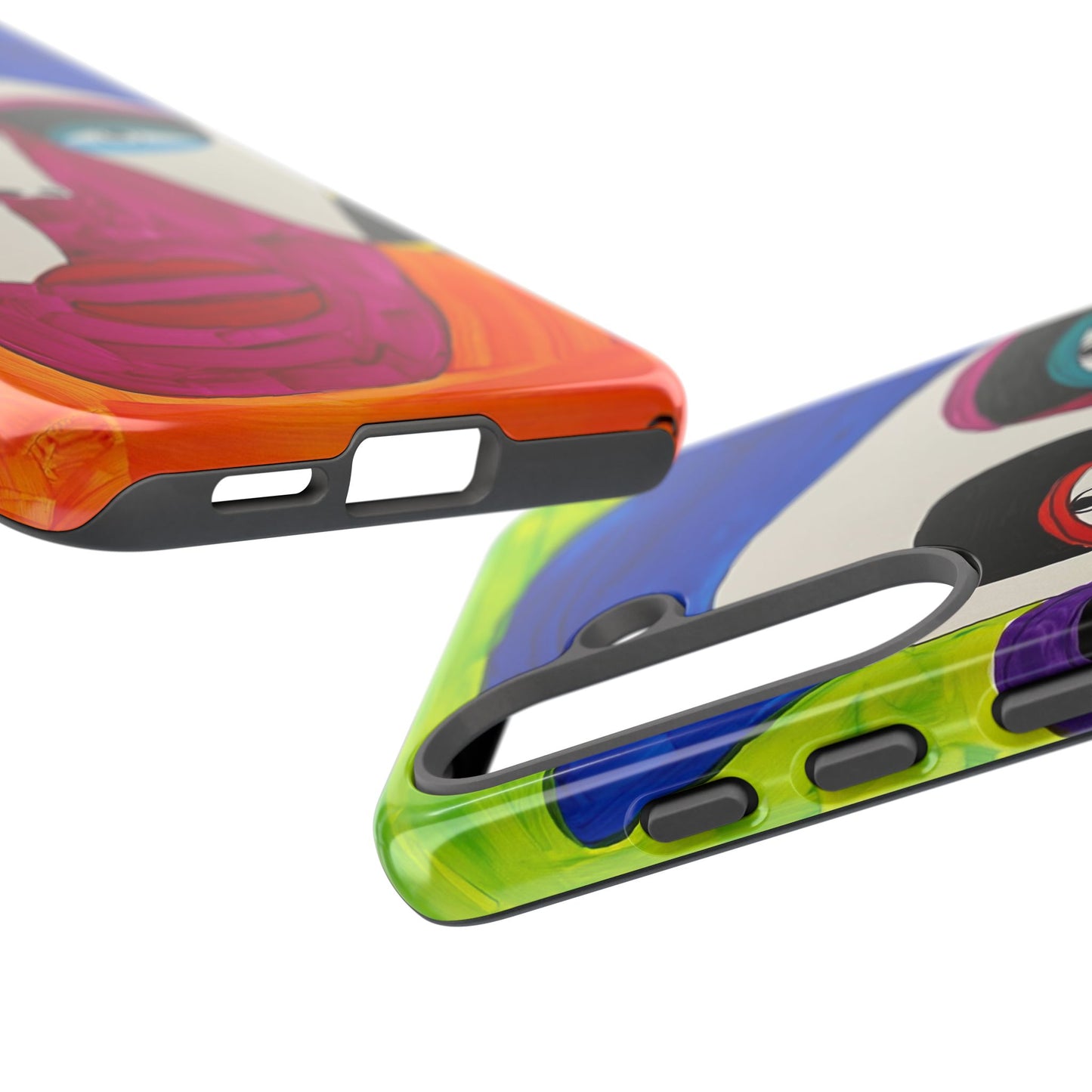 1Featured - Abstract Art Tough Phone Cases