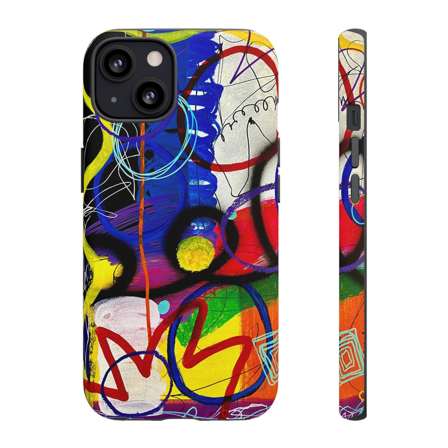 Abstract Art Tough Phone Cases
